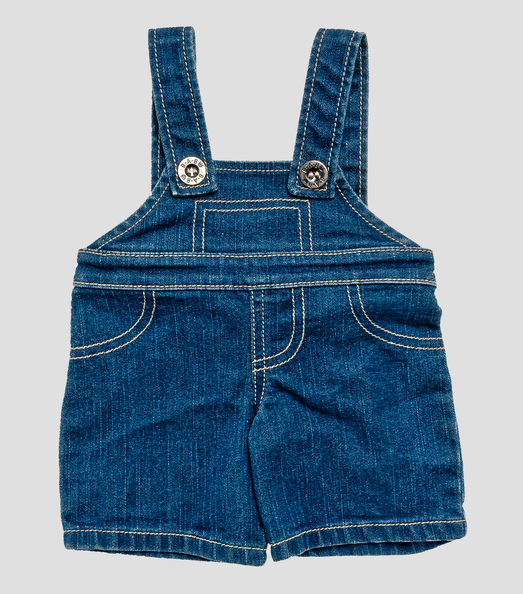 Overall de mezclilla para peluche