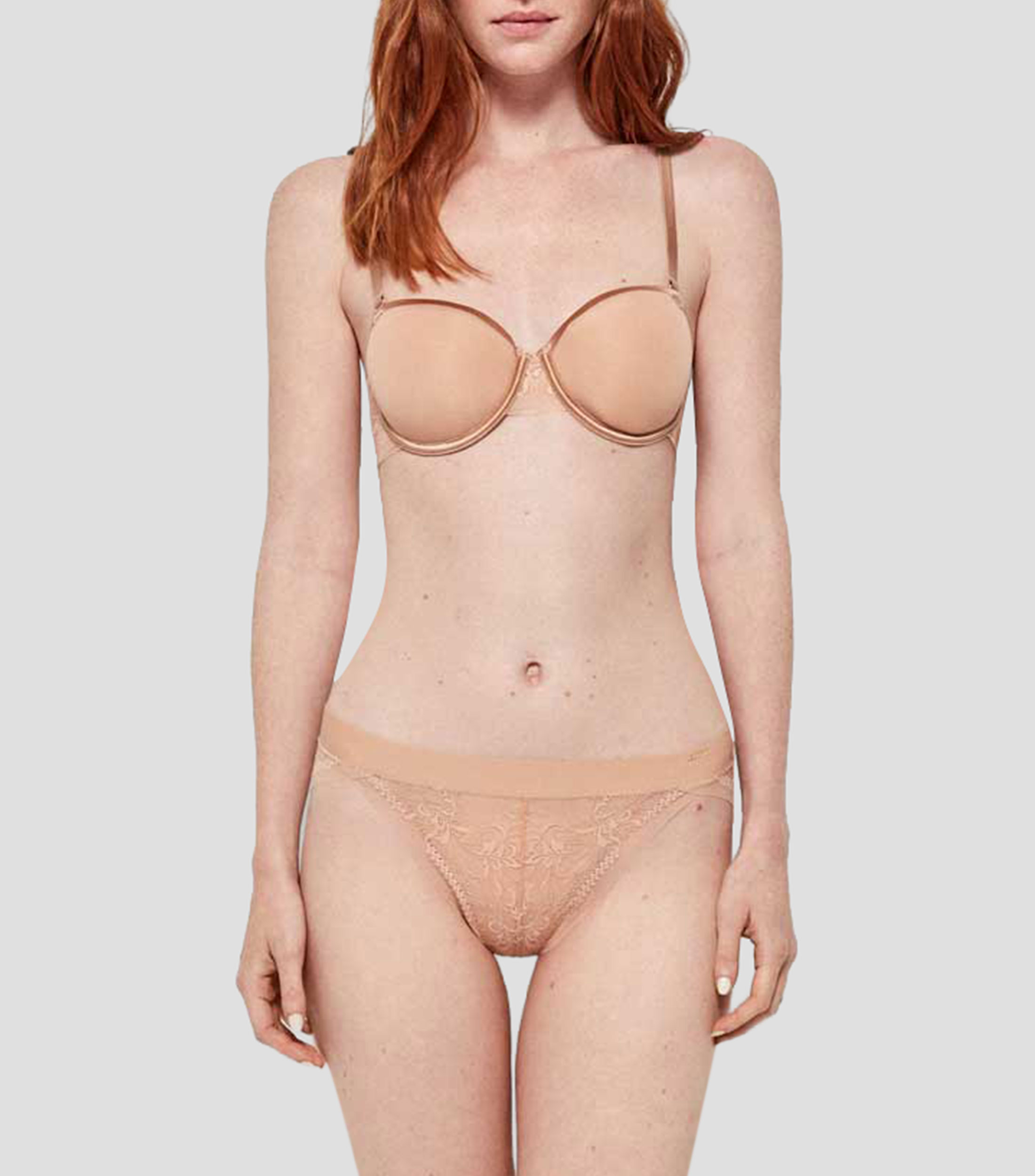 Bikini con encaje Mujer