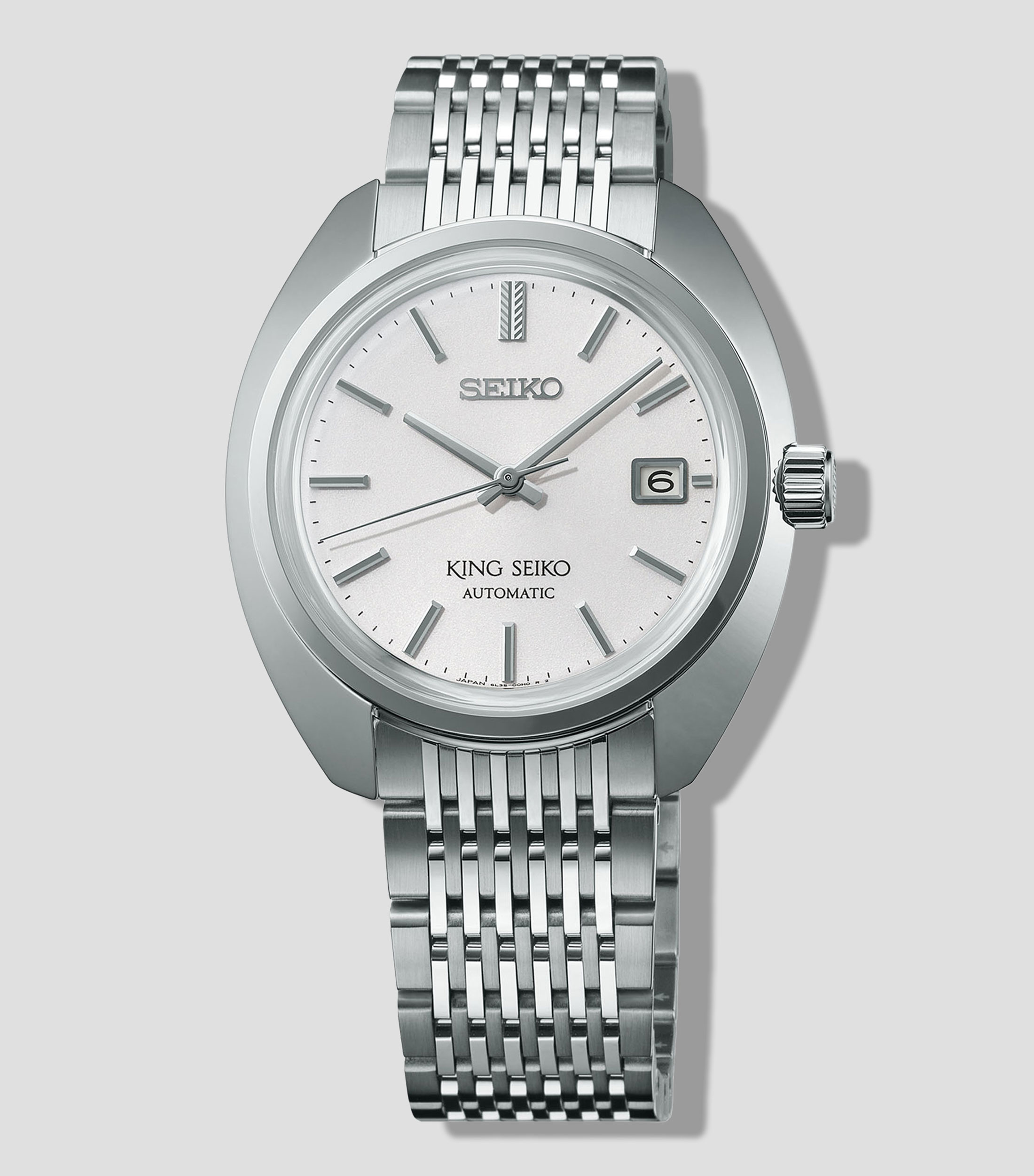 Reloj para Hombre King Seiko Luxe De Vestir Blanco, Plateado