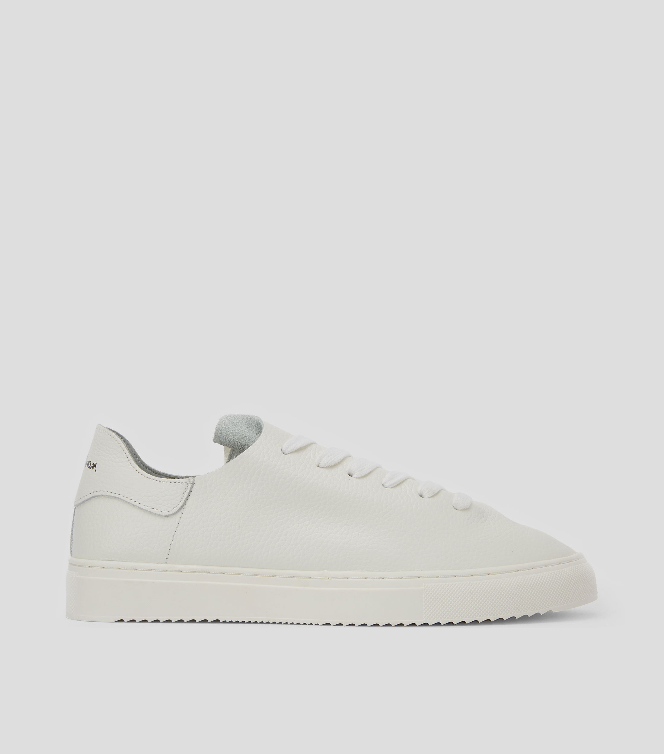 Tenis casuales en piel con textura Mujer