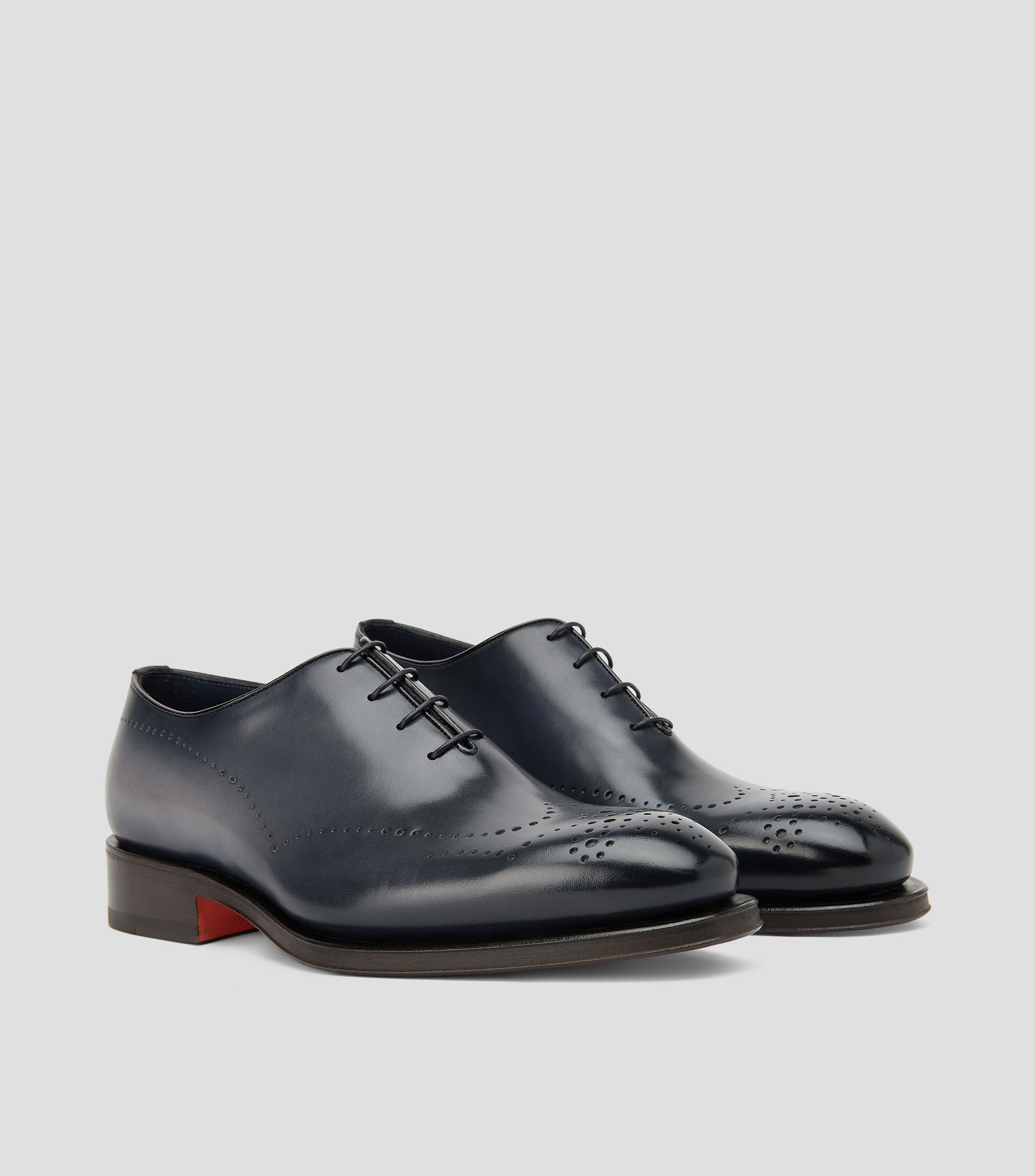 Zapatos de vestir bostonianos en piel Hombre