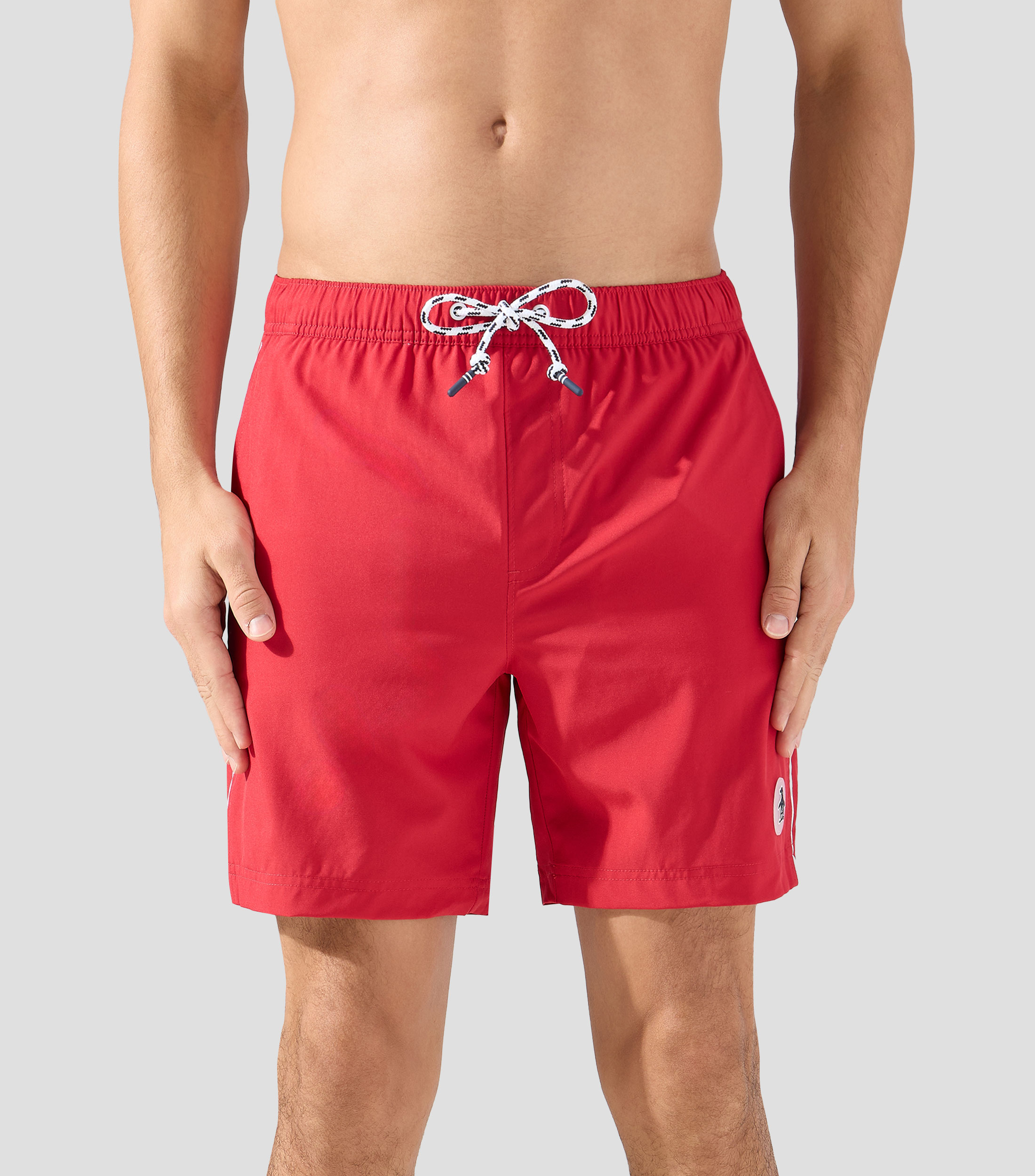 Traje de baño largo estampado Hombre