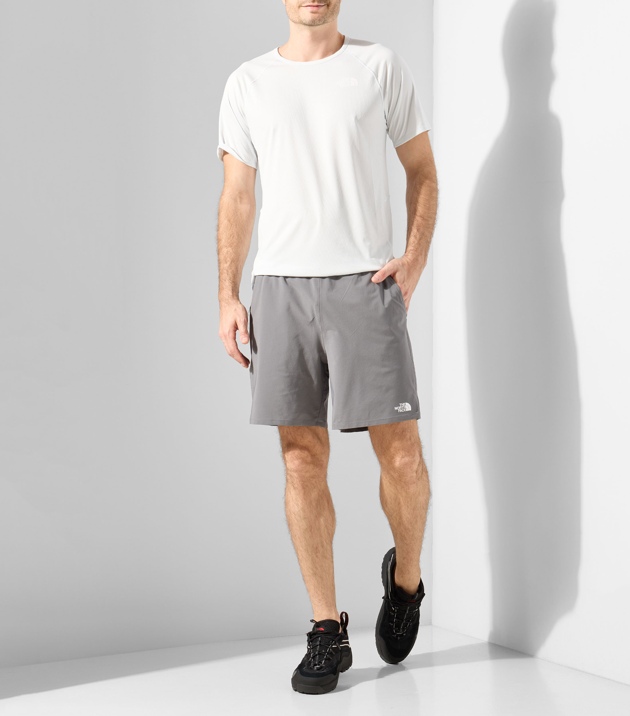 Short para entrenamiento Wander liso Hombre