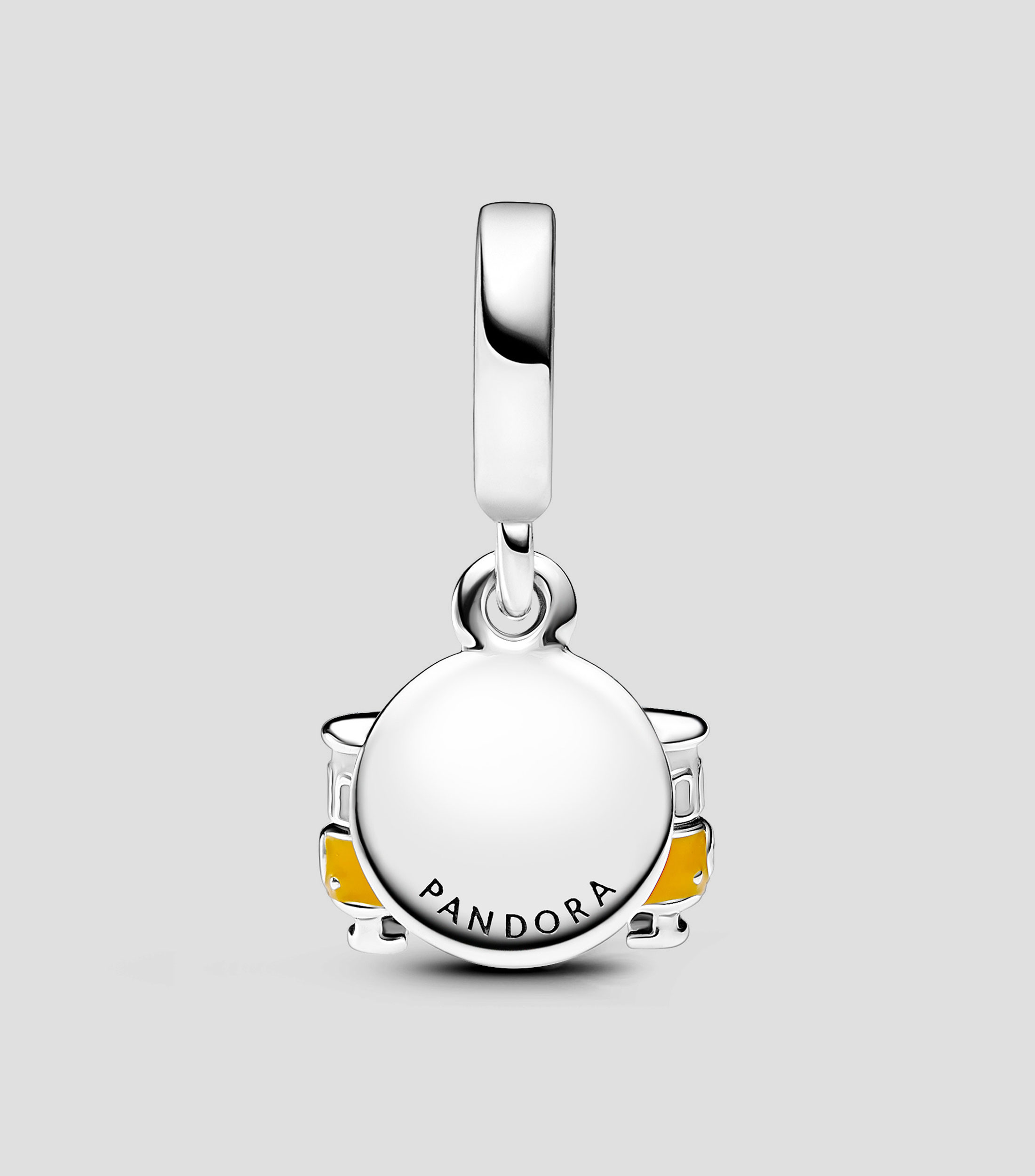 Charm Pandora Moments Engravable Lisbon Tram en plata Mujer