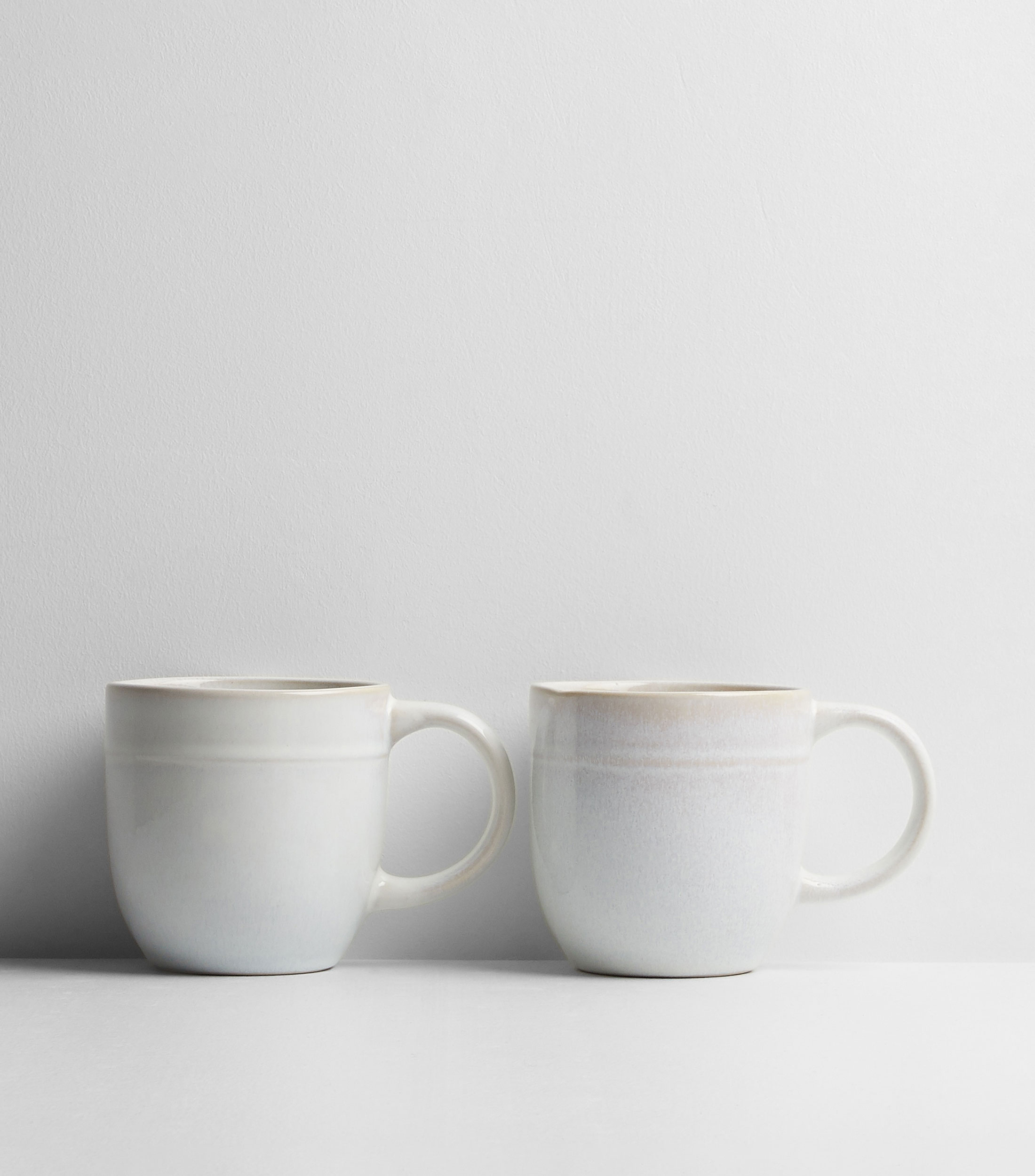 Set 4 Tazas Lorenz Blanco