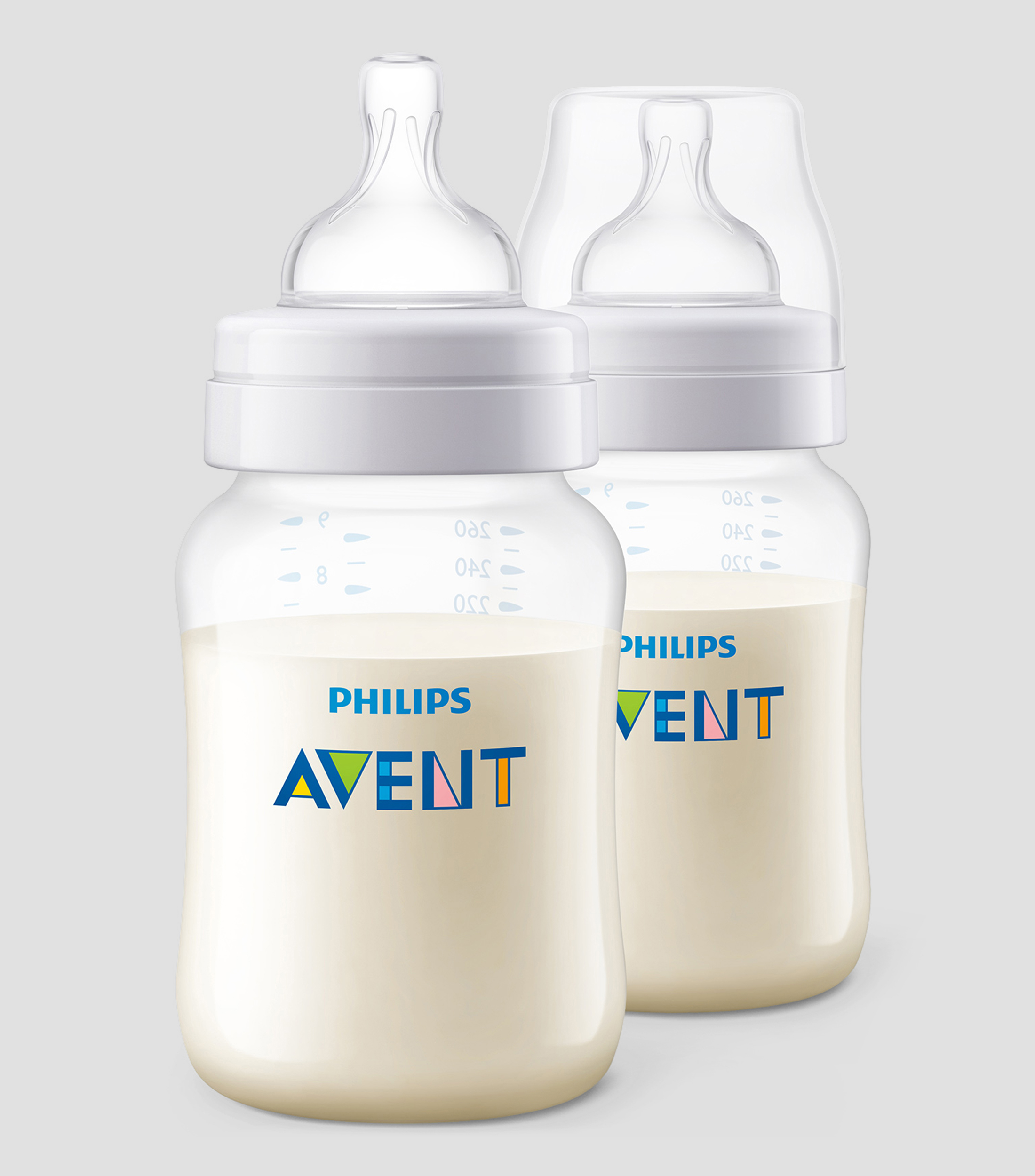 Set 2 Biberones Classic+ de 260 ml