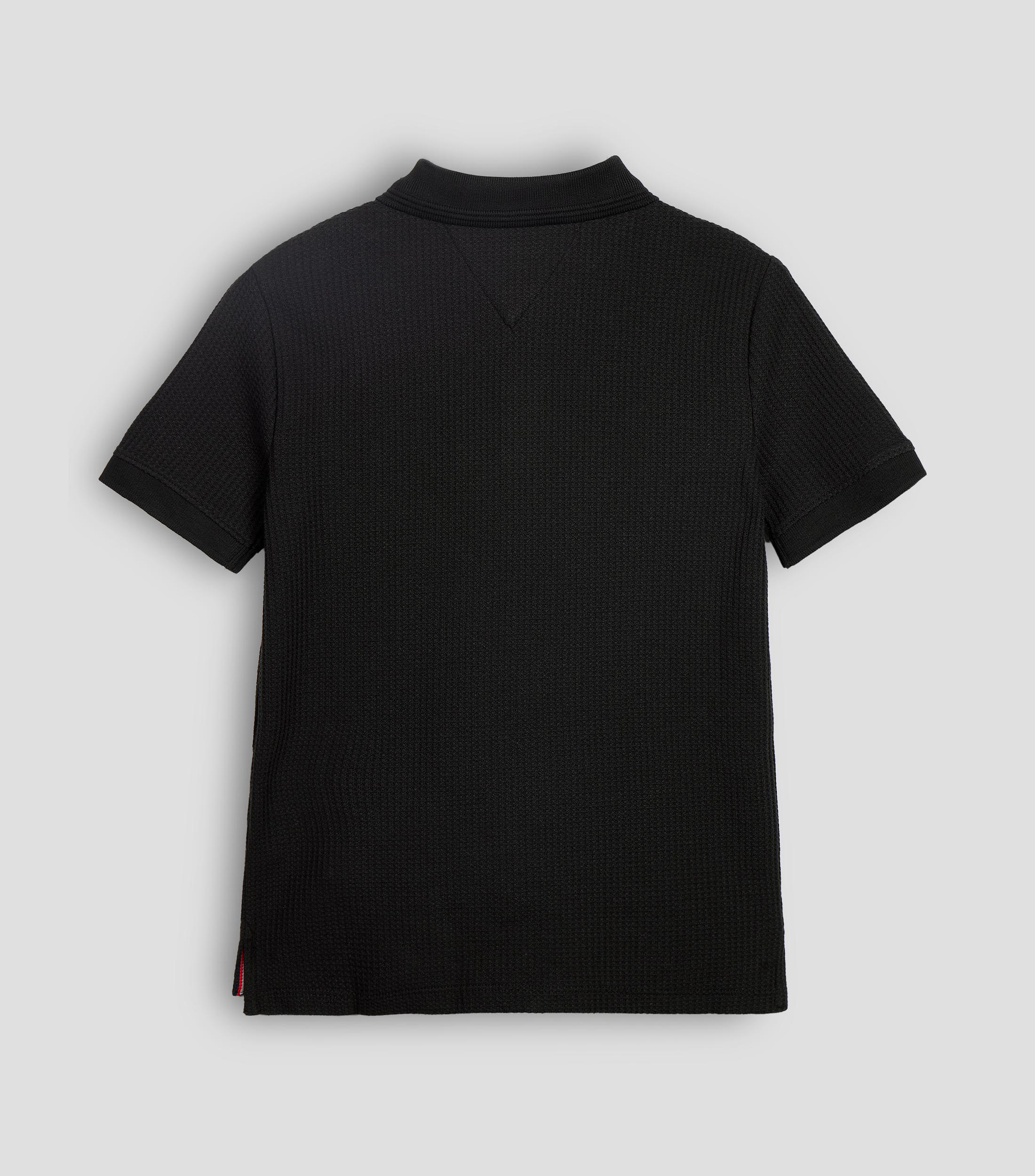 Playera Tipo Polo Manga Corta Liso Niño