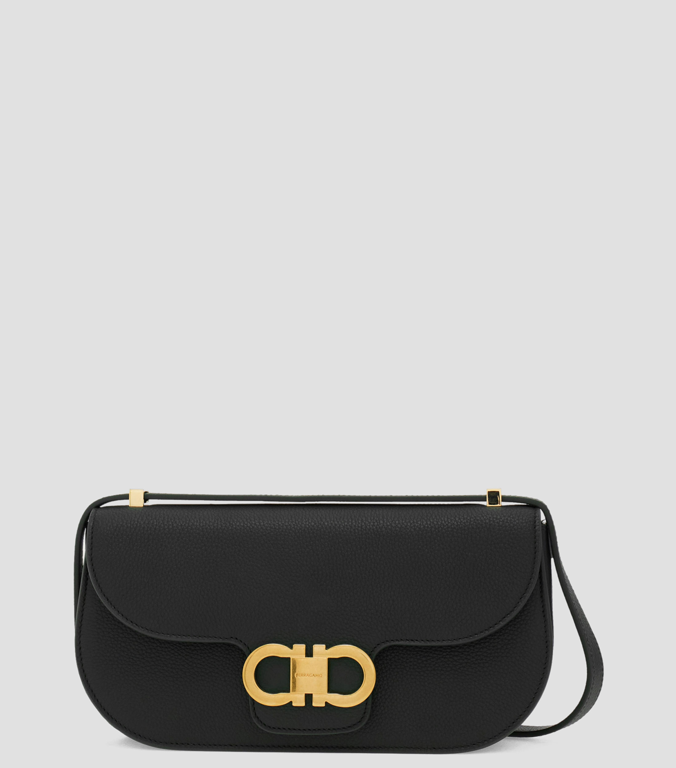 Bolsa crossbody east-west doble Gancini