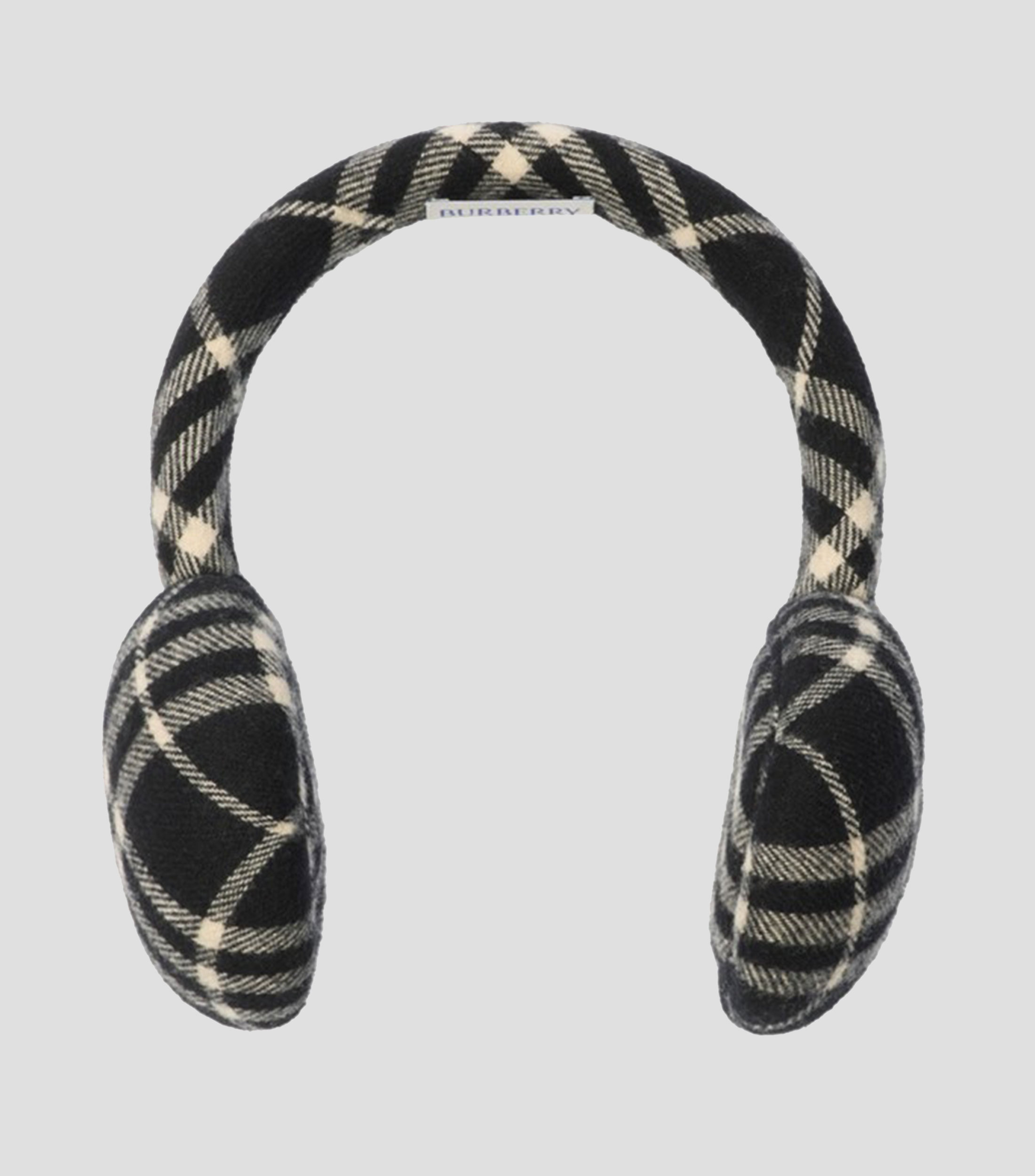 Orejeras a cuadros Burberry Ckeck Mujer