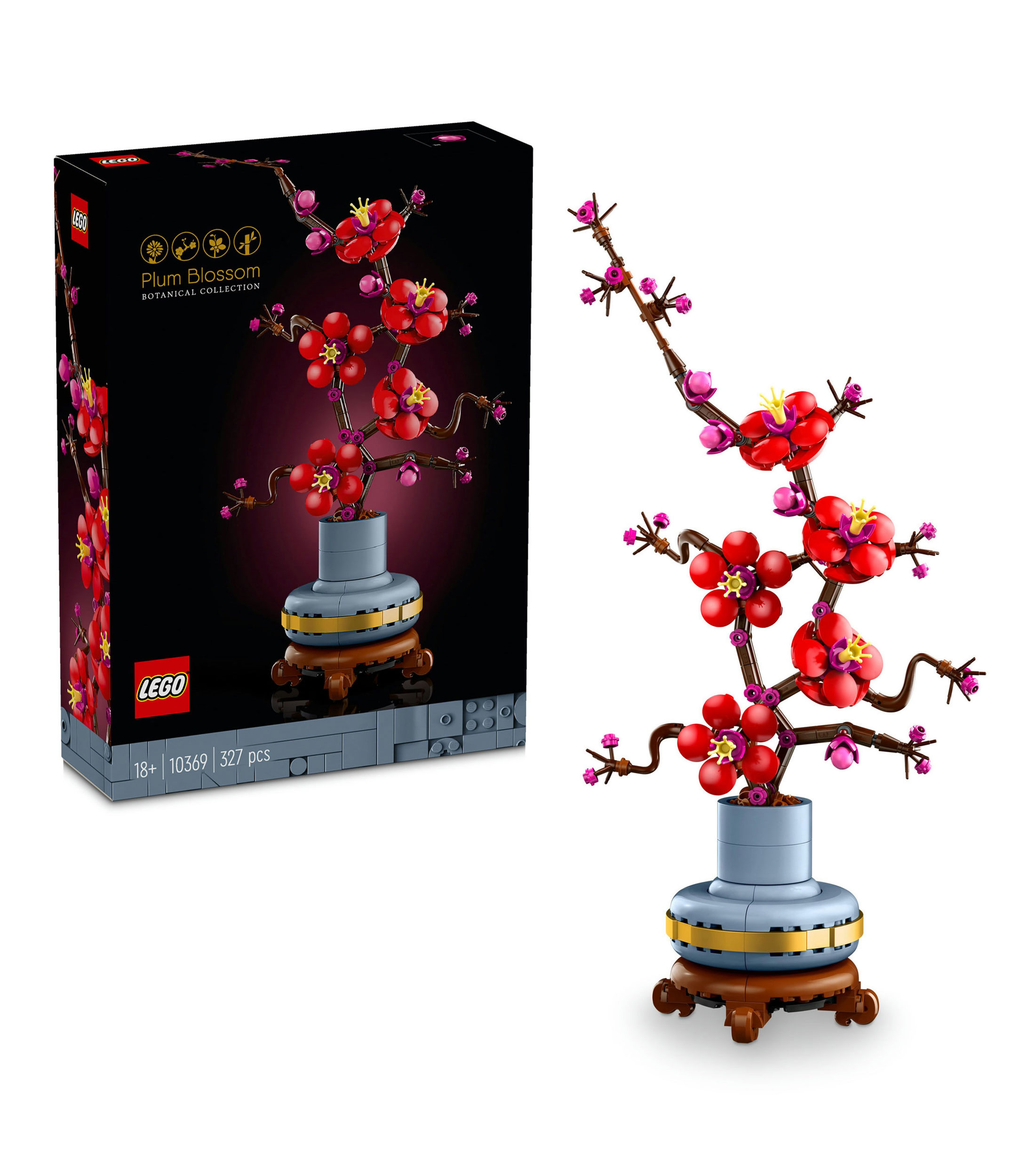 Lego Botanicals Flor de Ciruelo Set de decoración floral 10369