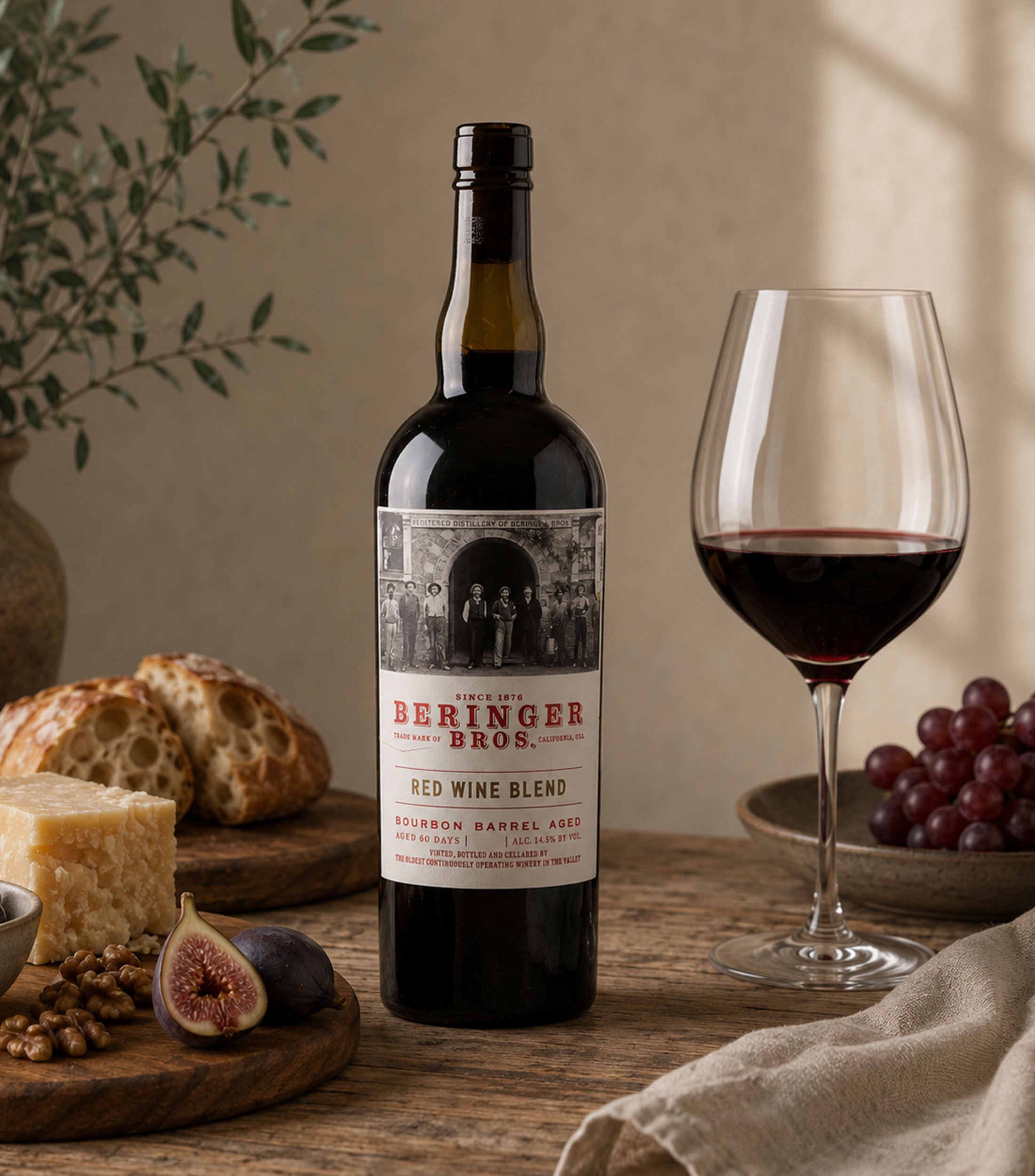 Vino tinto ensamble Bros Brothers Red Blend, EE. UU, 750 ml