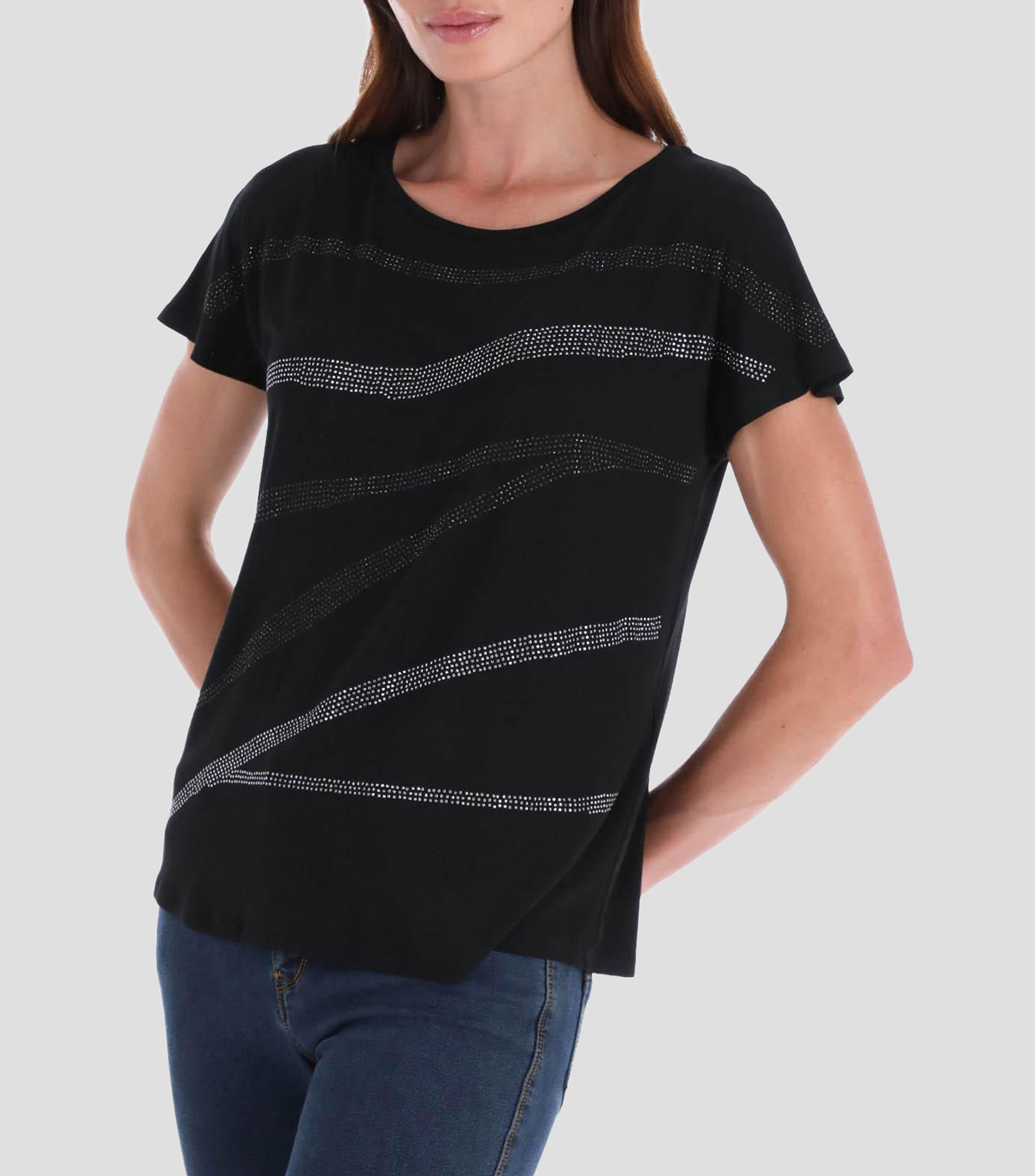 Blusa fantasía manga corta Mujer