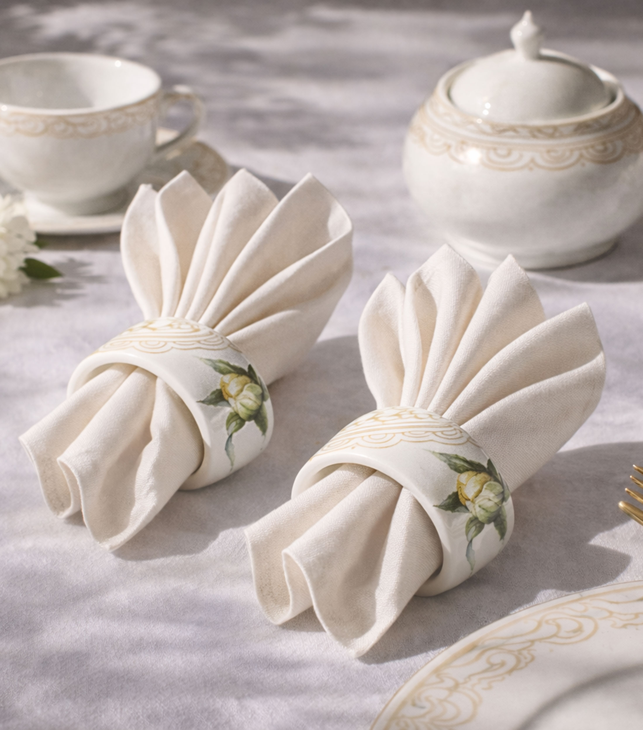 Set de servilleteros Quinsai Garden Gifts
