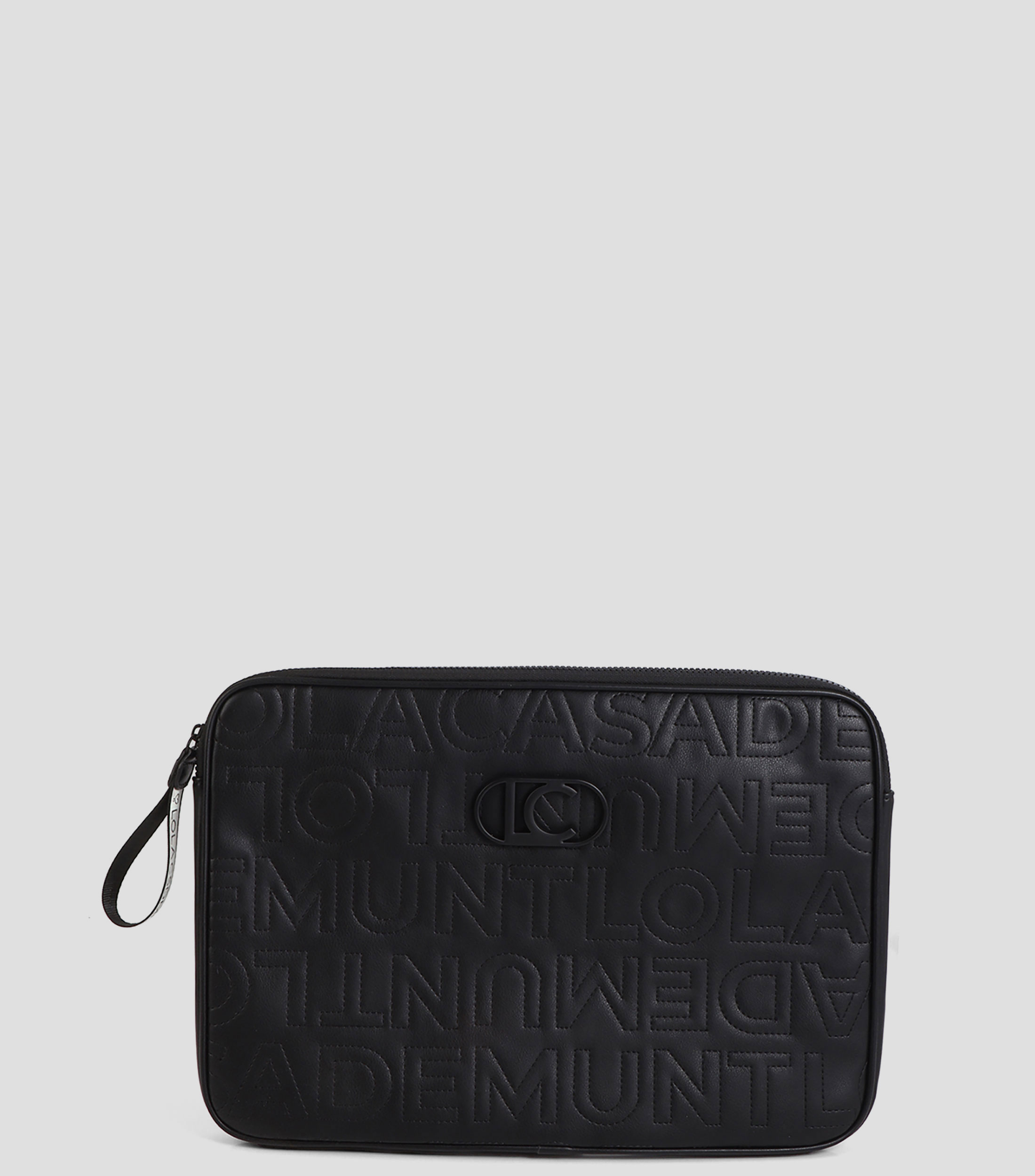 Porta laptop lisa con nombre de la marca Unisex