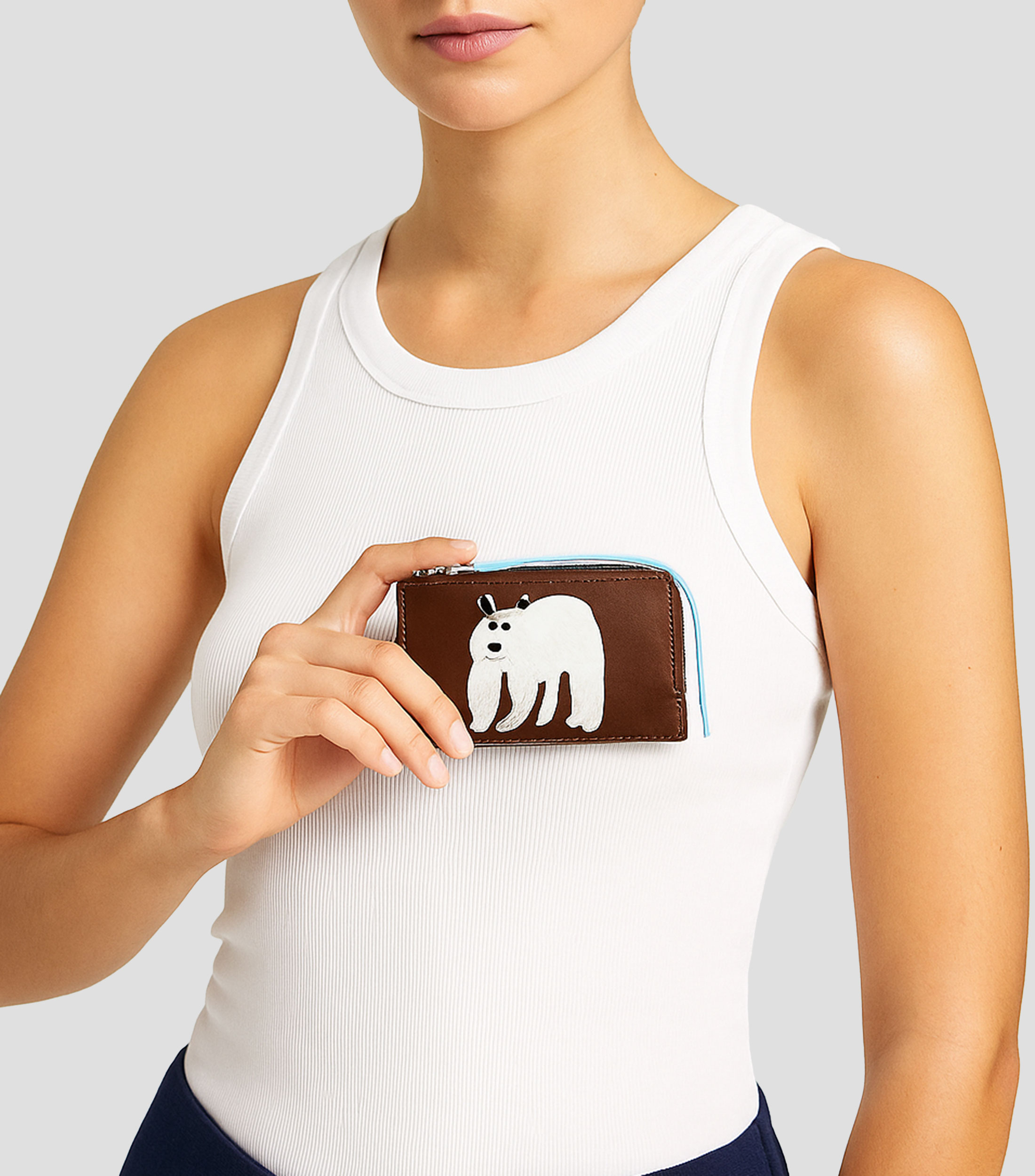 Cartera estampada Mujer