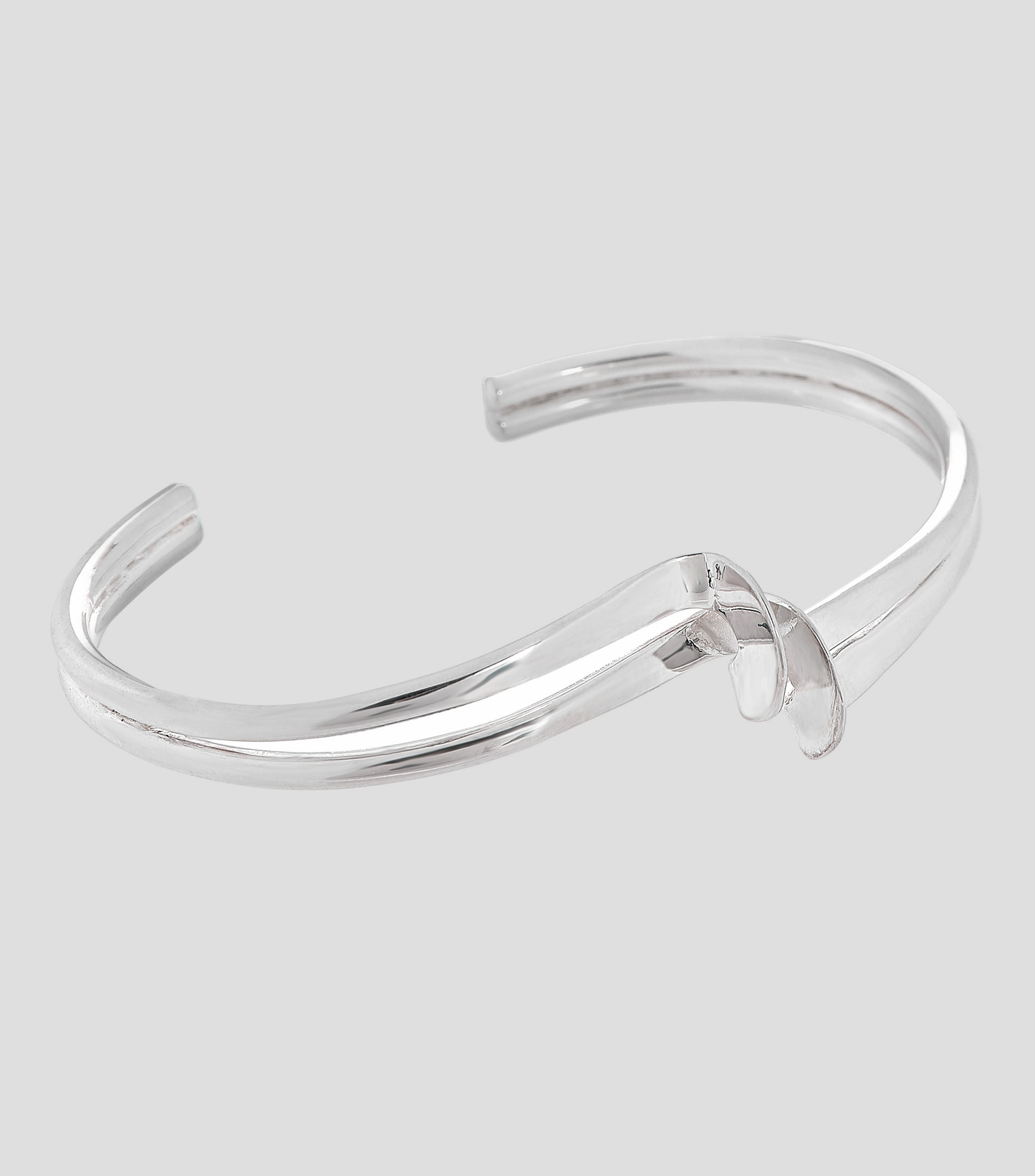Brazalete abierto en plata .925 Mujer