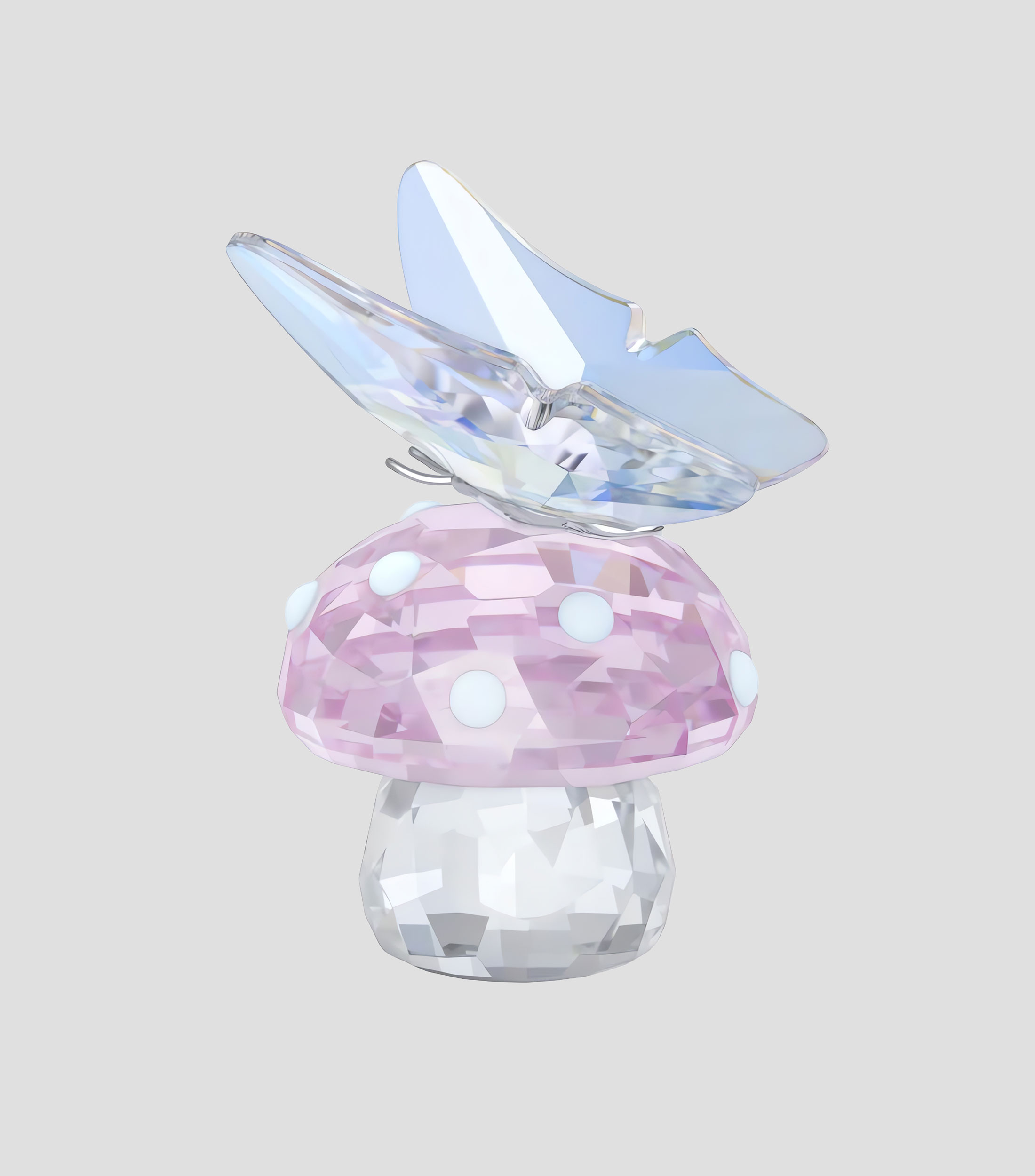 Figura decorativa Ariana Grande x Swarovski Cubby Hongo y Mariposa en metal