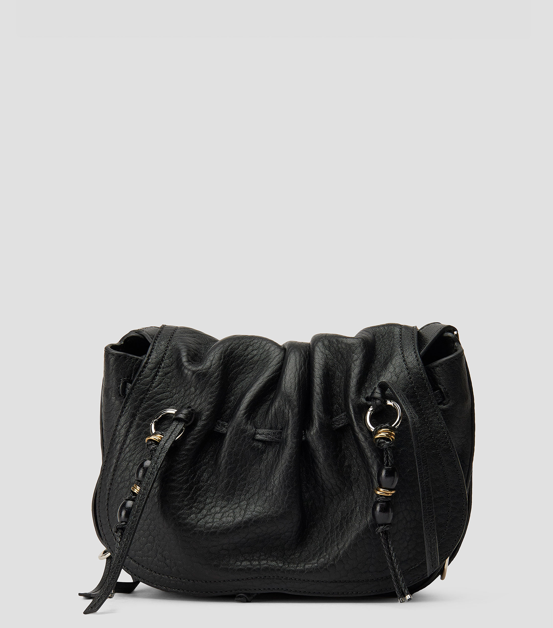 Bolsa crossbody en piel Mujer