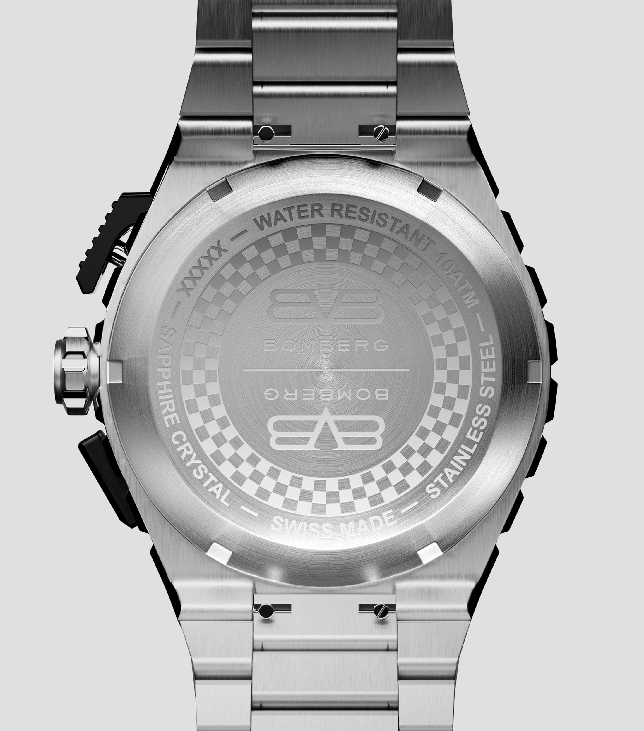Reloj para Hombre Pulse Casual Plateado, Negro