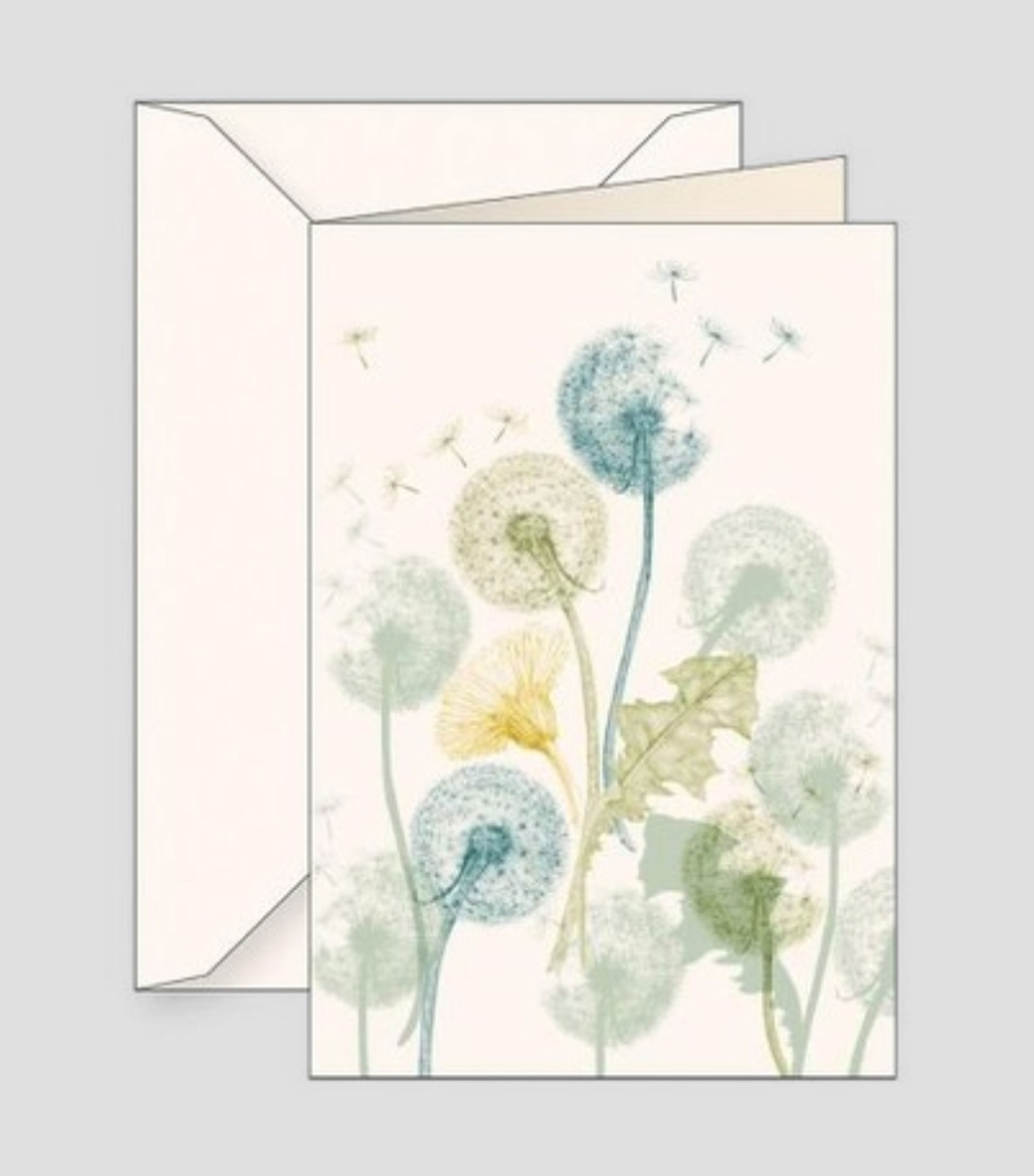 Tarjeta con sobre Flor Diente de León