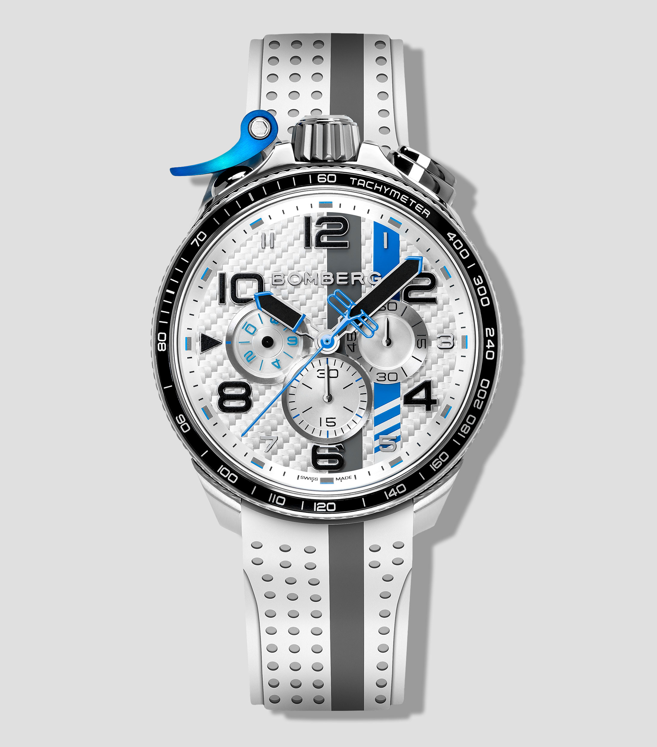 Reloj para hombre Bolt-68 Racing De vestir, Plateado