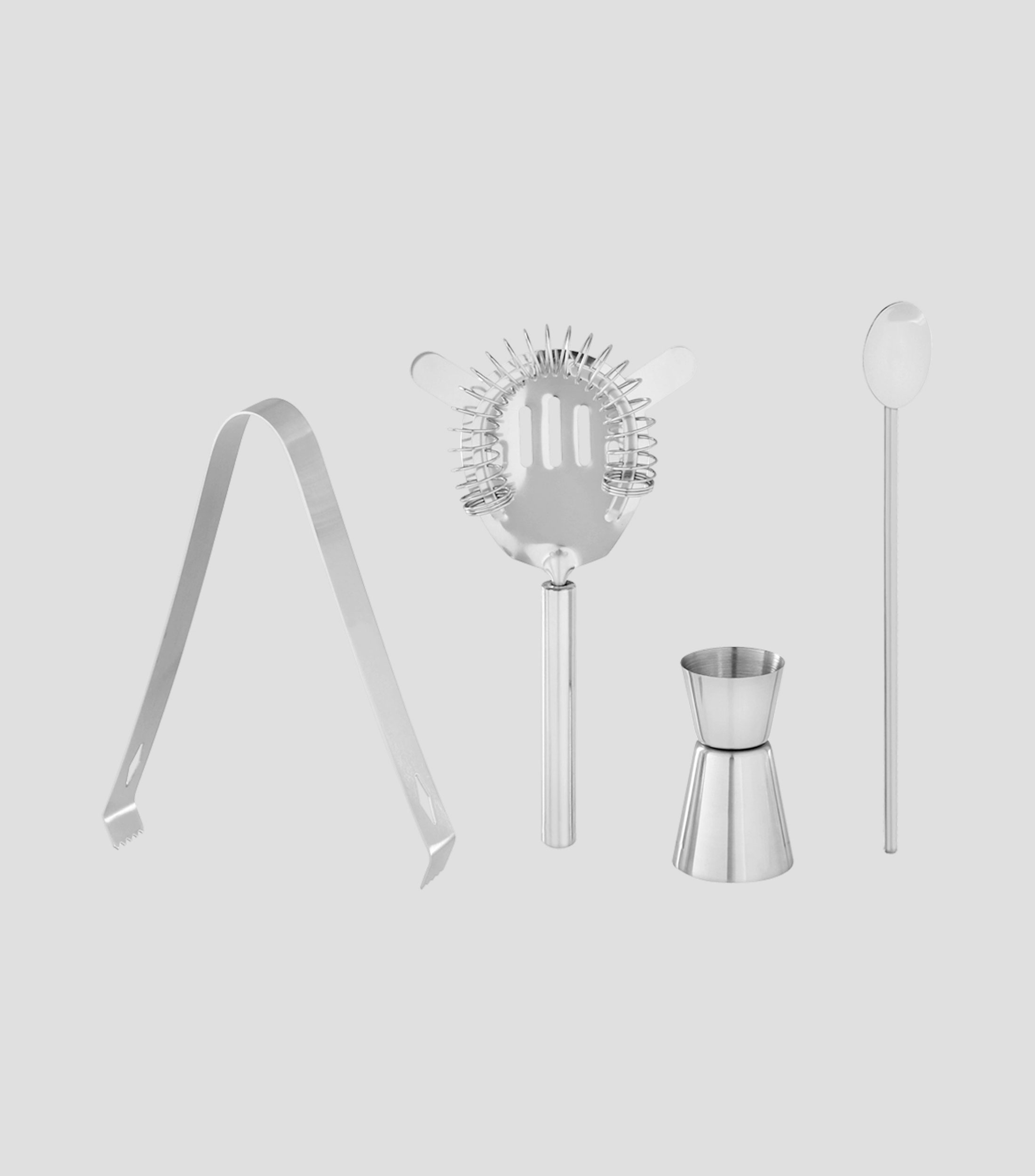 Set de Accesorios para Bar 5 Piezas de Acero Inoxidable