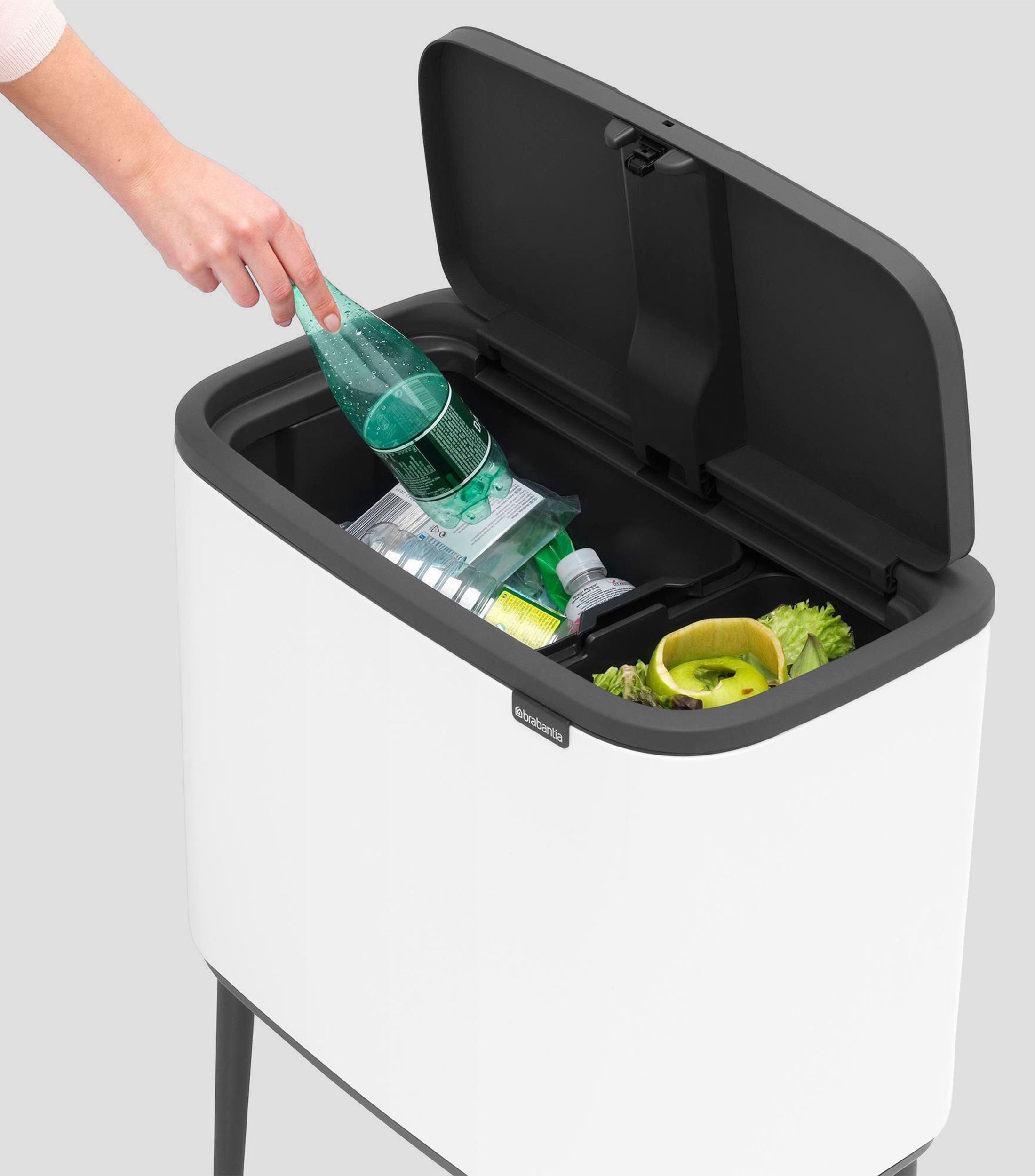 Bote de Basura Bo Touch 23 L en acero inoxidable