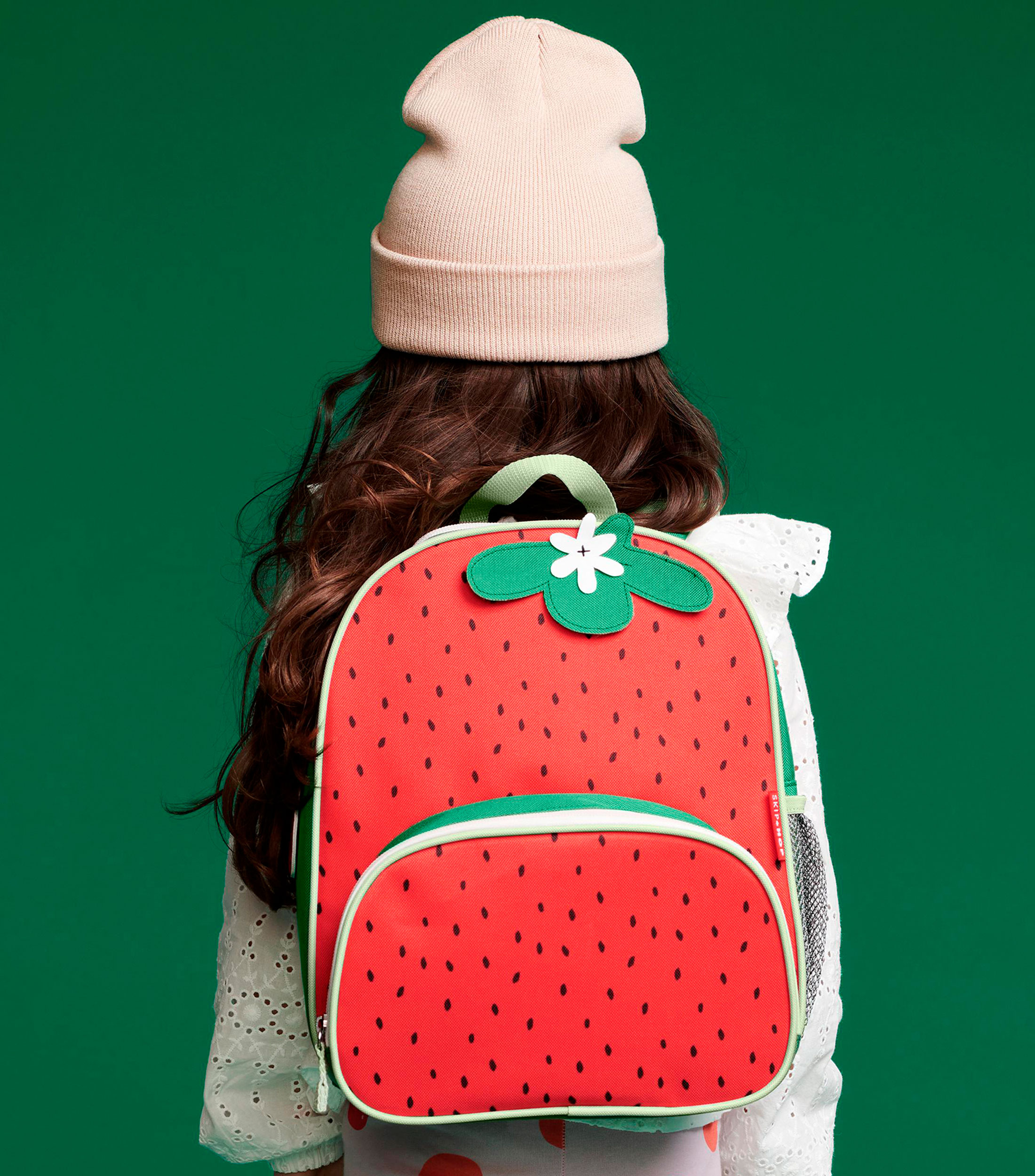 Mochila Escolar Fresa Roja Nina