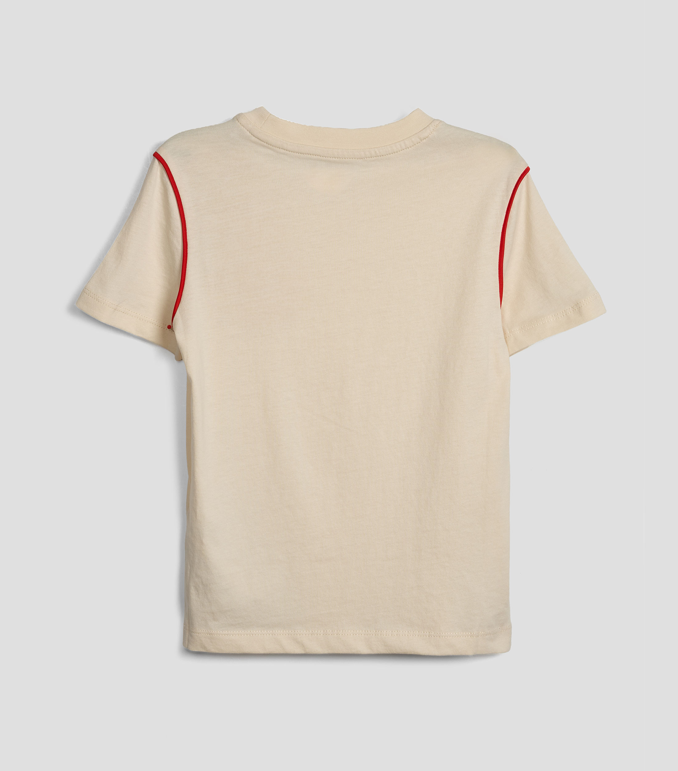 Playera cuello redondo manga corta lisa Niño