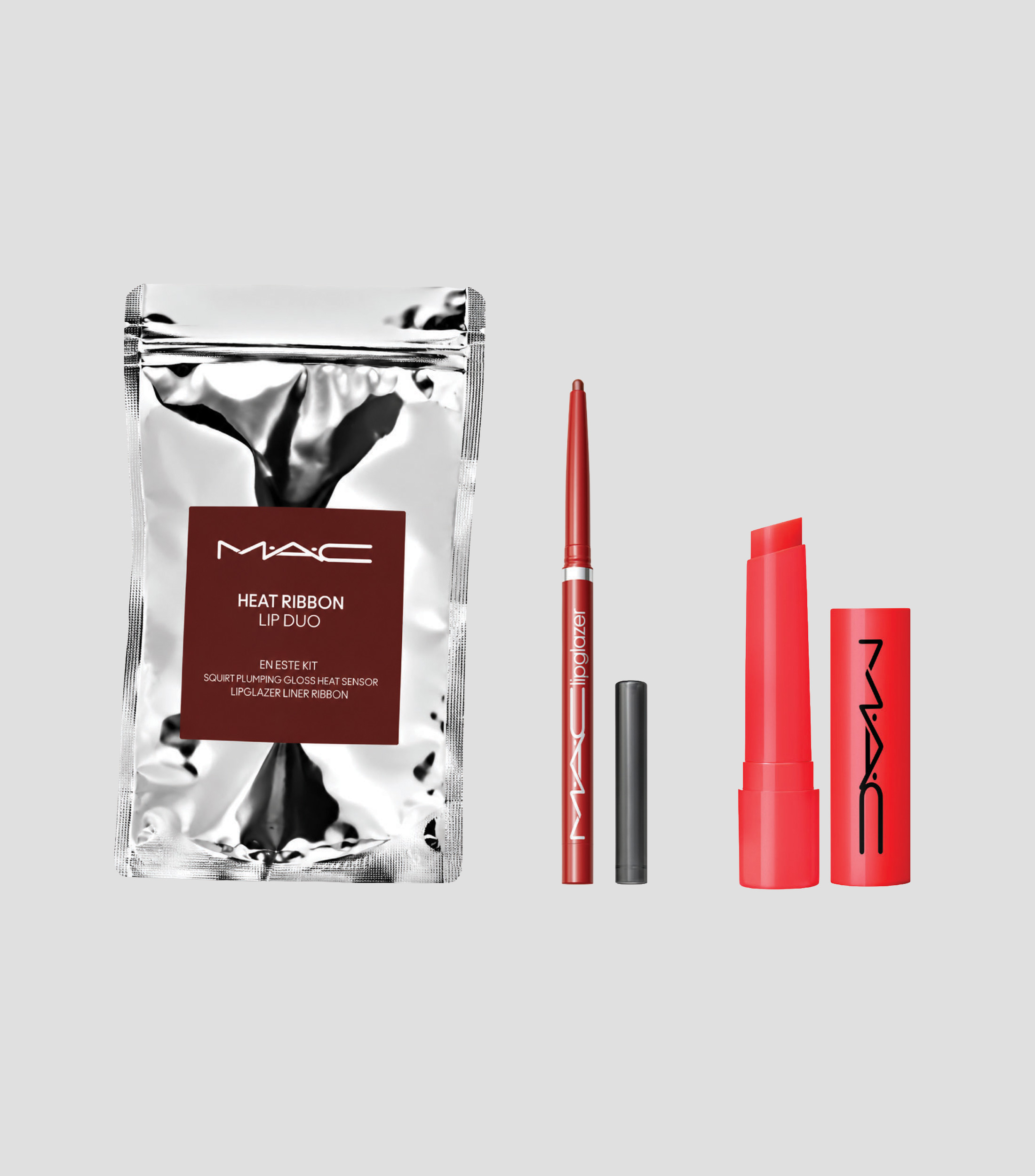 Set Lip Duos Heat Ribbon Mujer