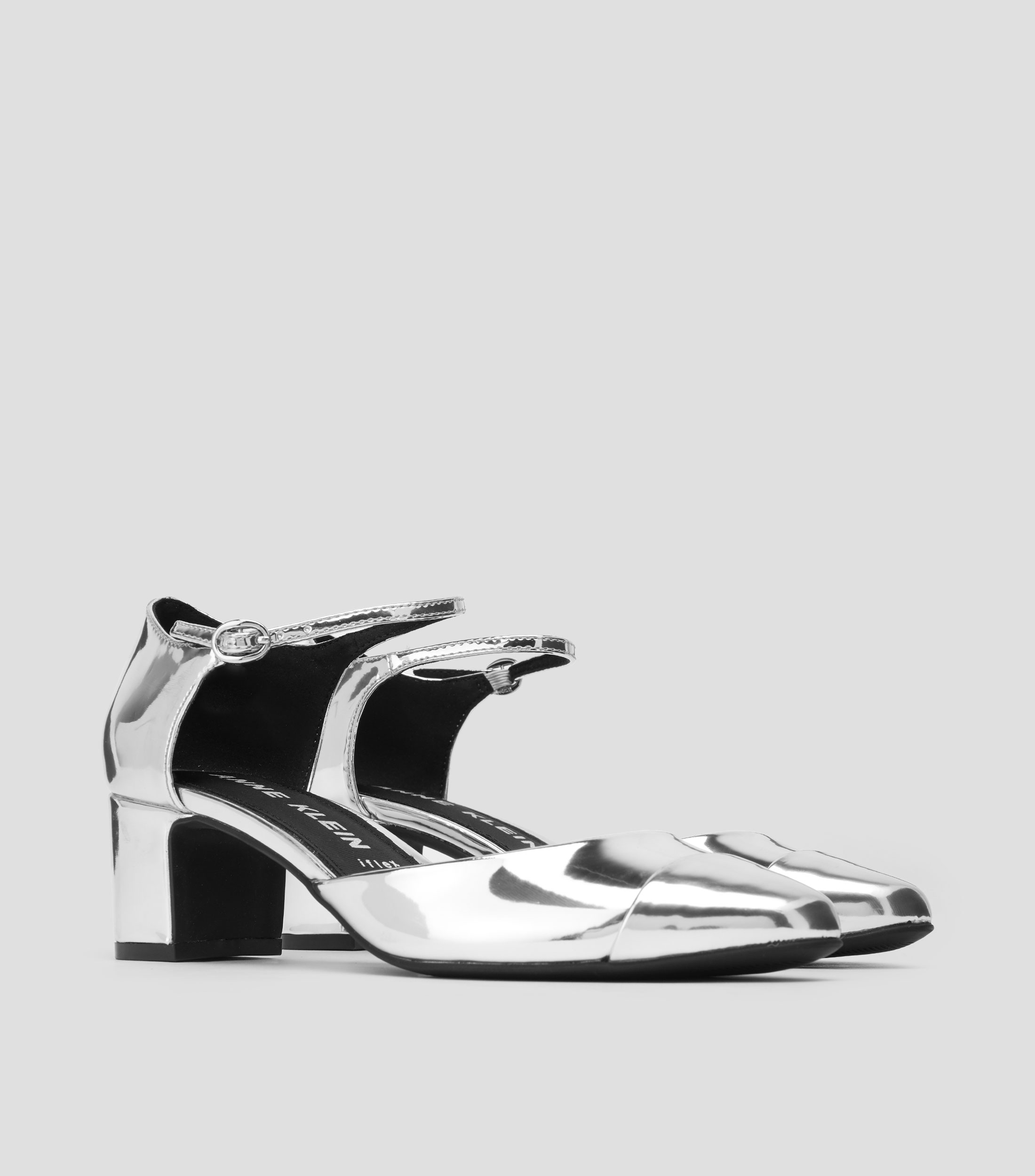 Zapatillas Con pulsera de tacón bajo ancho Mujer