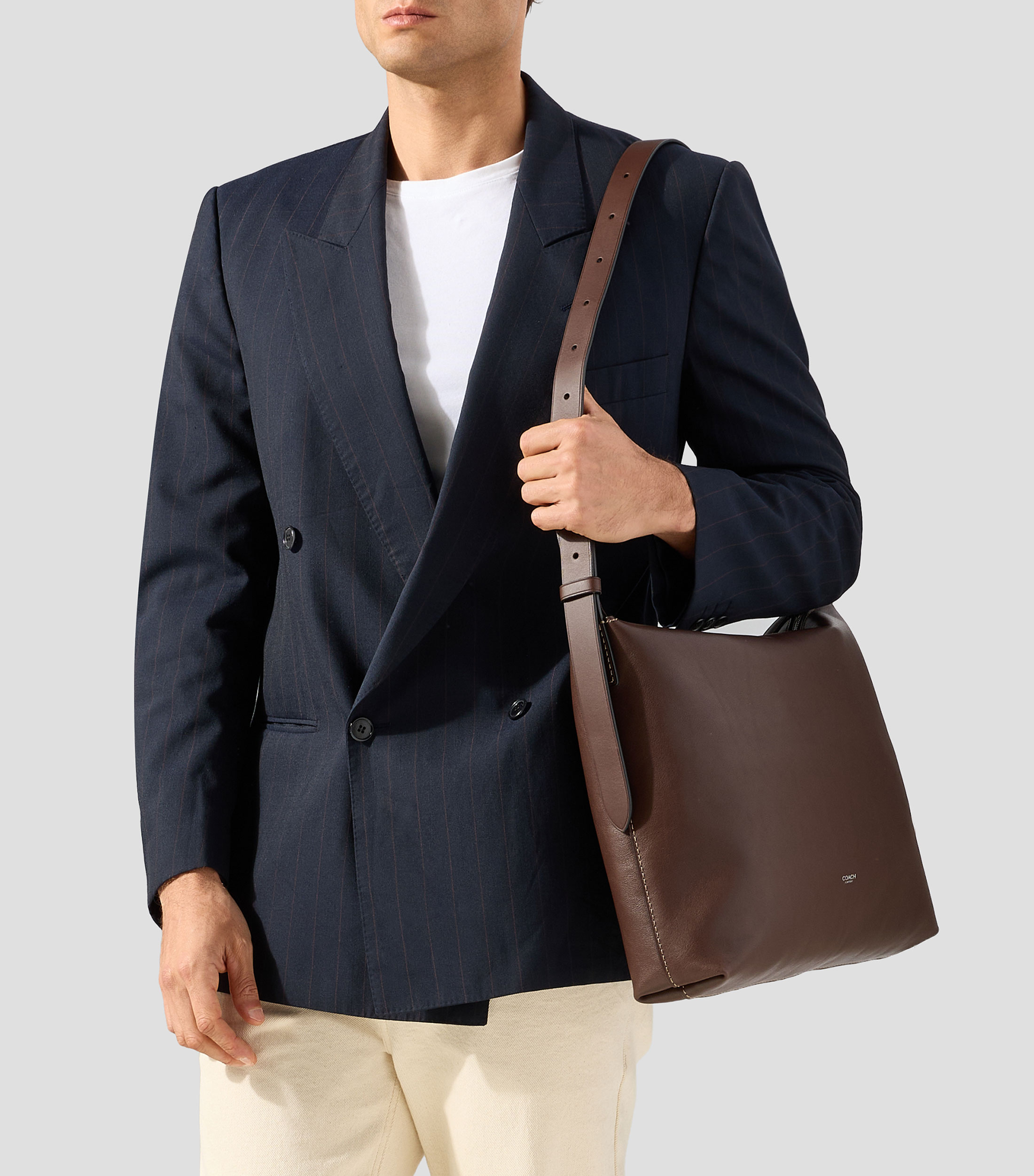 Bolso Crossbody en piel Hombre