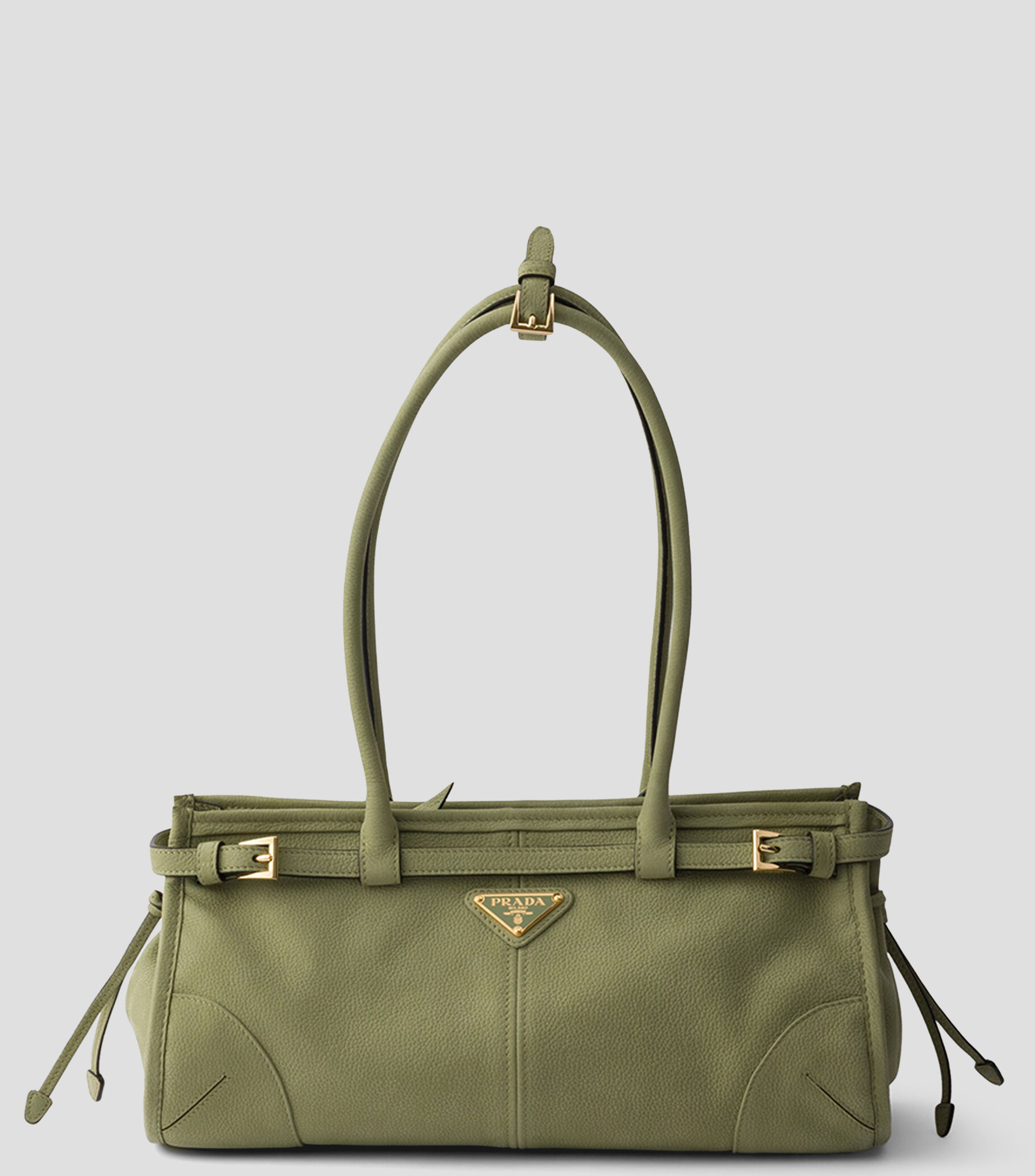 Bolsa Tote Verde en Piel Bonnie, Mujer