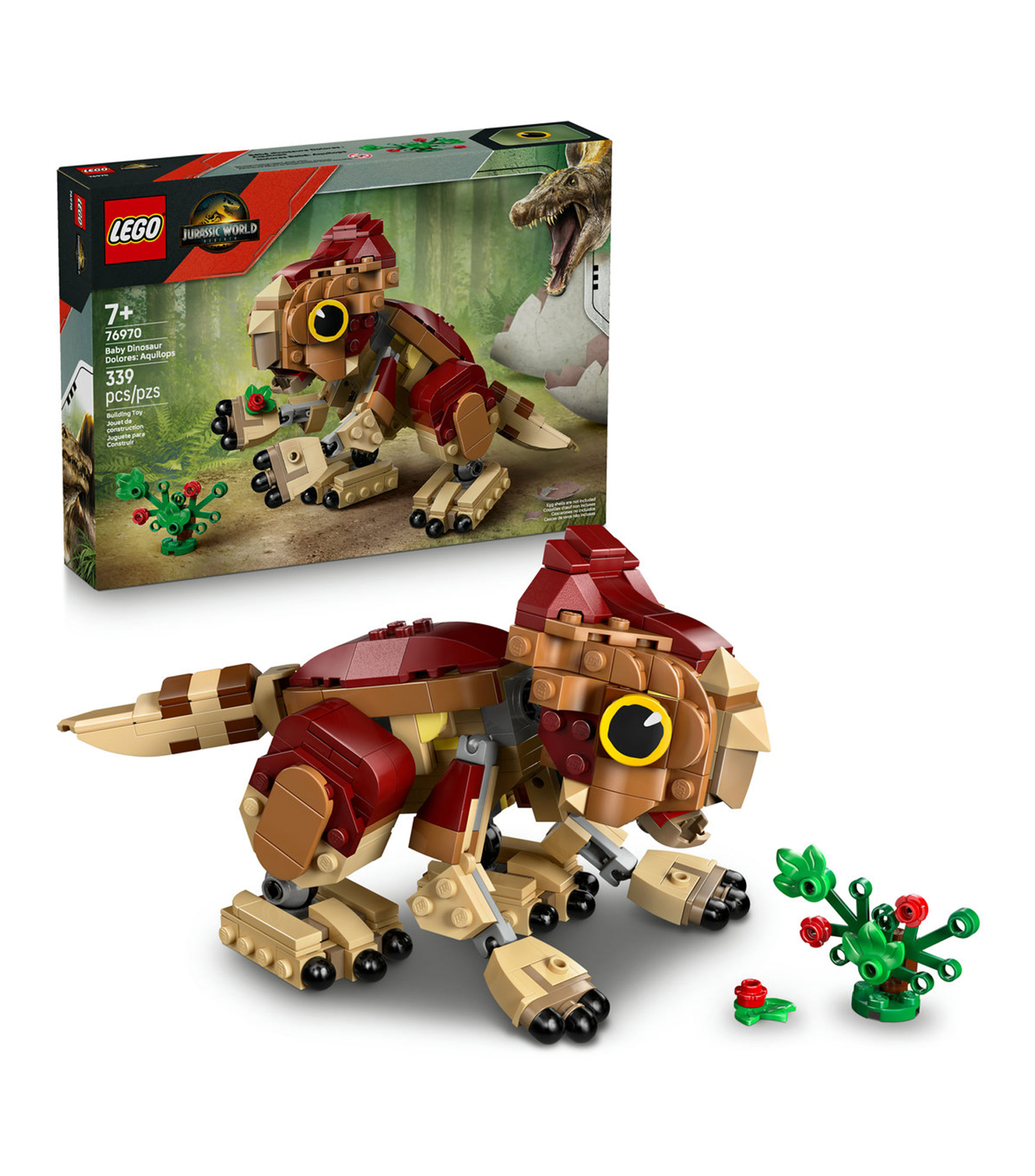 Lego Jurassic World Dolores Bebé Aquilops Set de construcción 76970