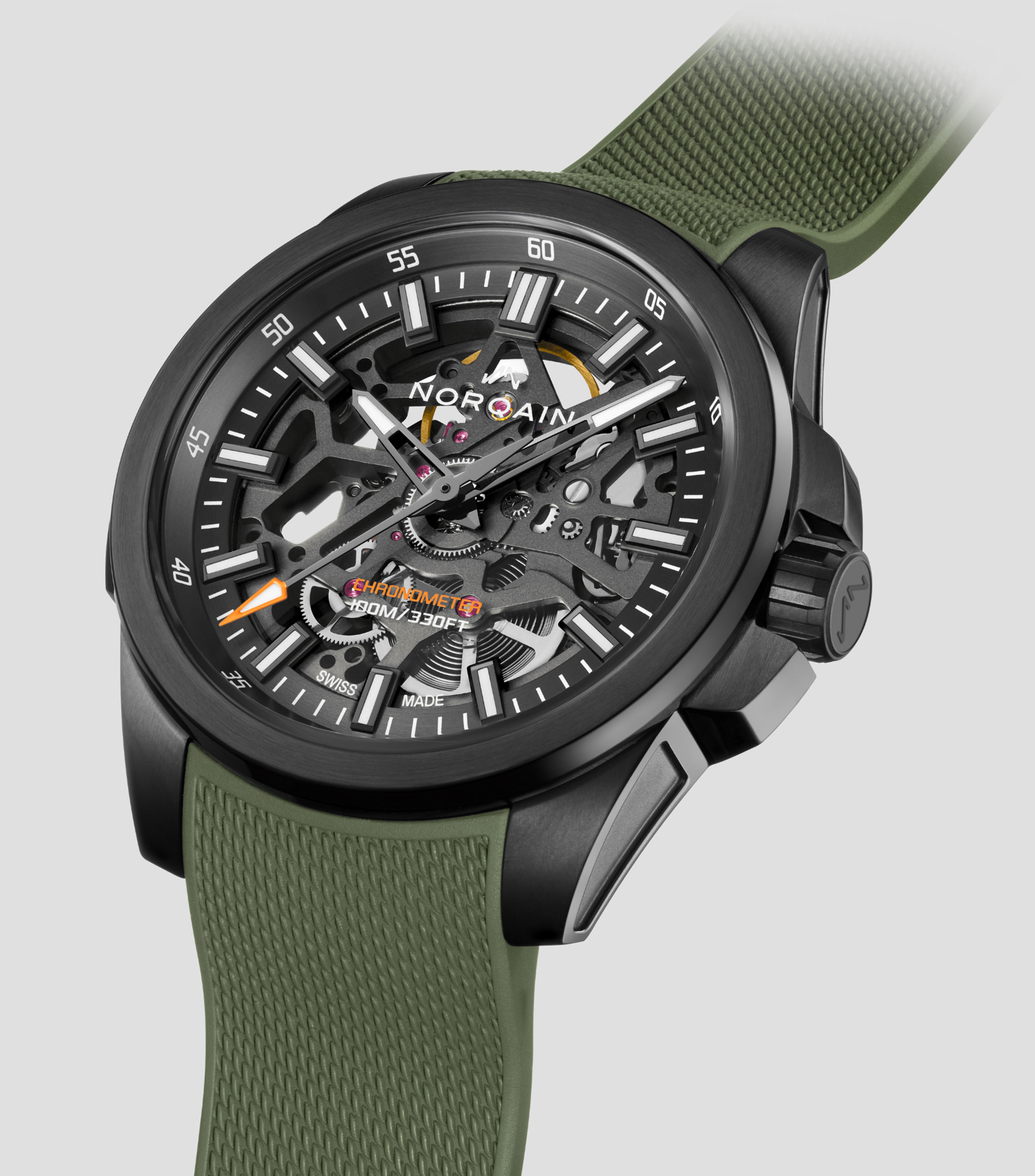 Reloj para Hombre Independence Skeleton Deportivo Negro