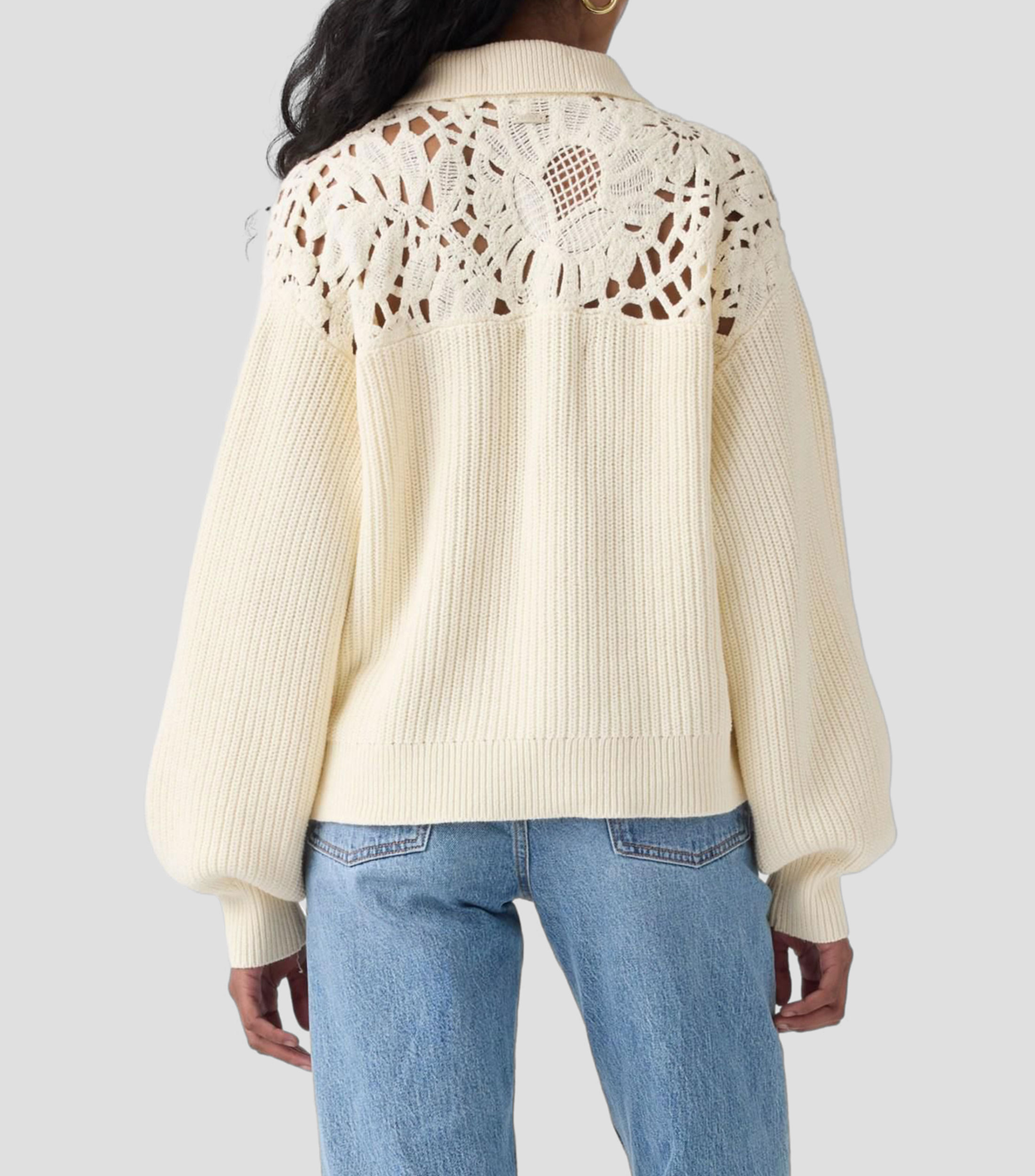 Suéter Cuello V Mujer