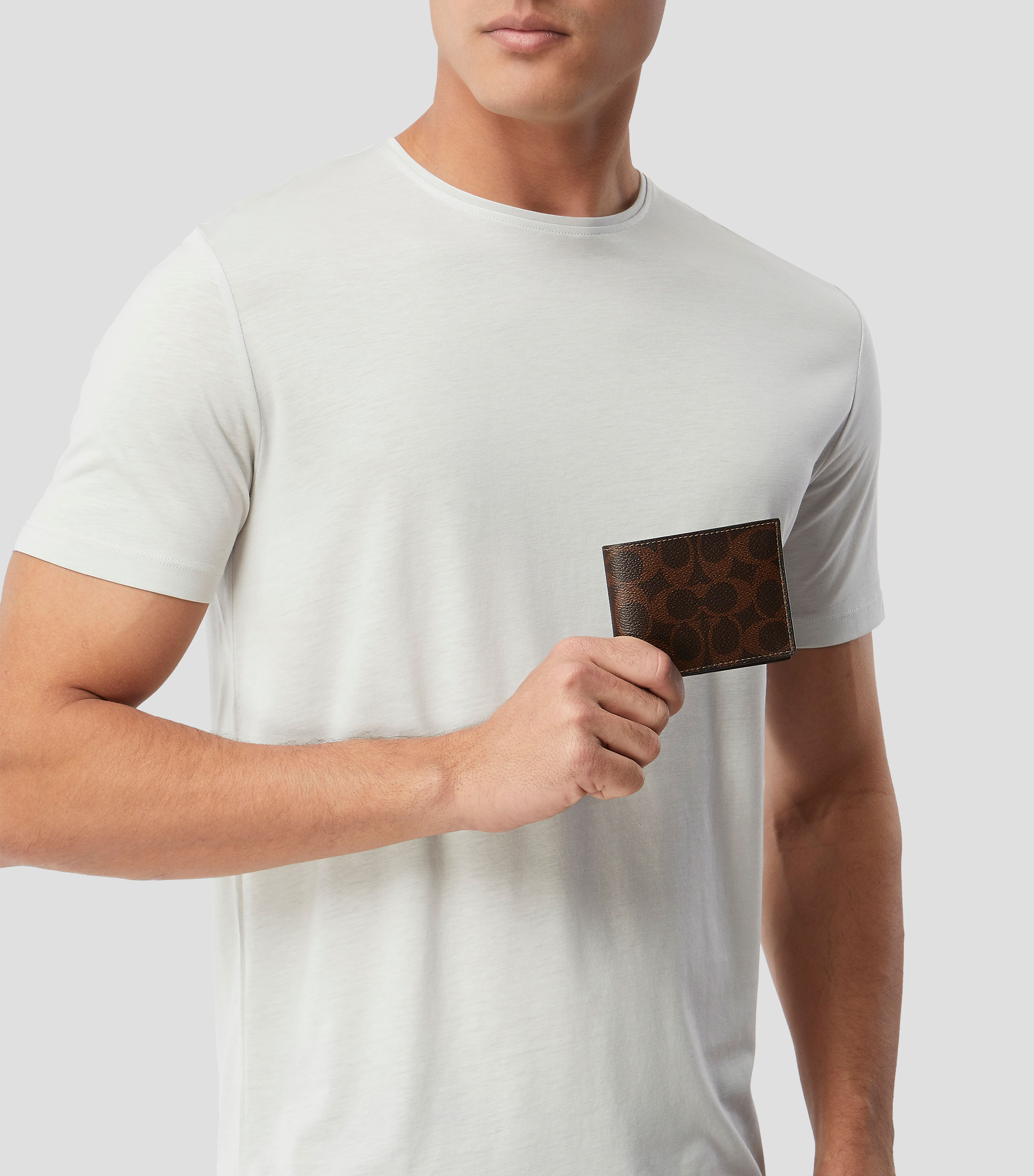 Cartera bifold estampado Hombre