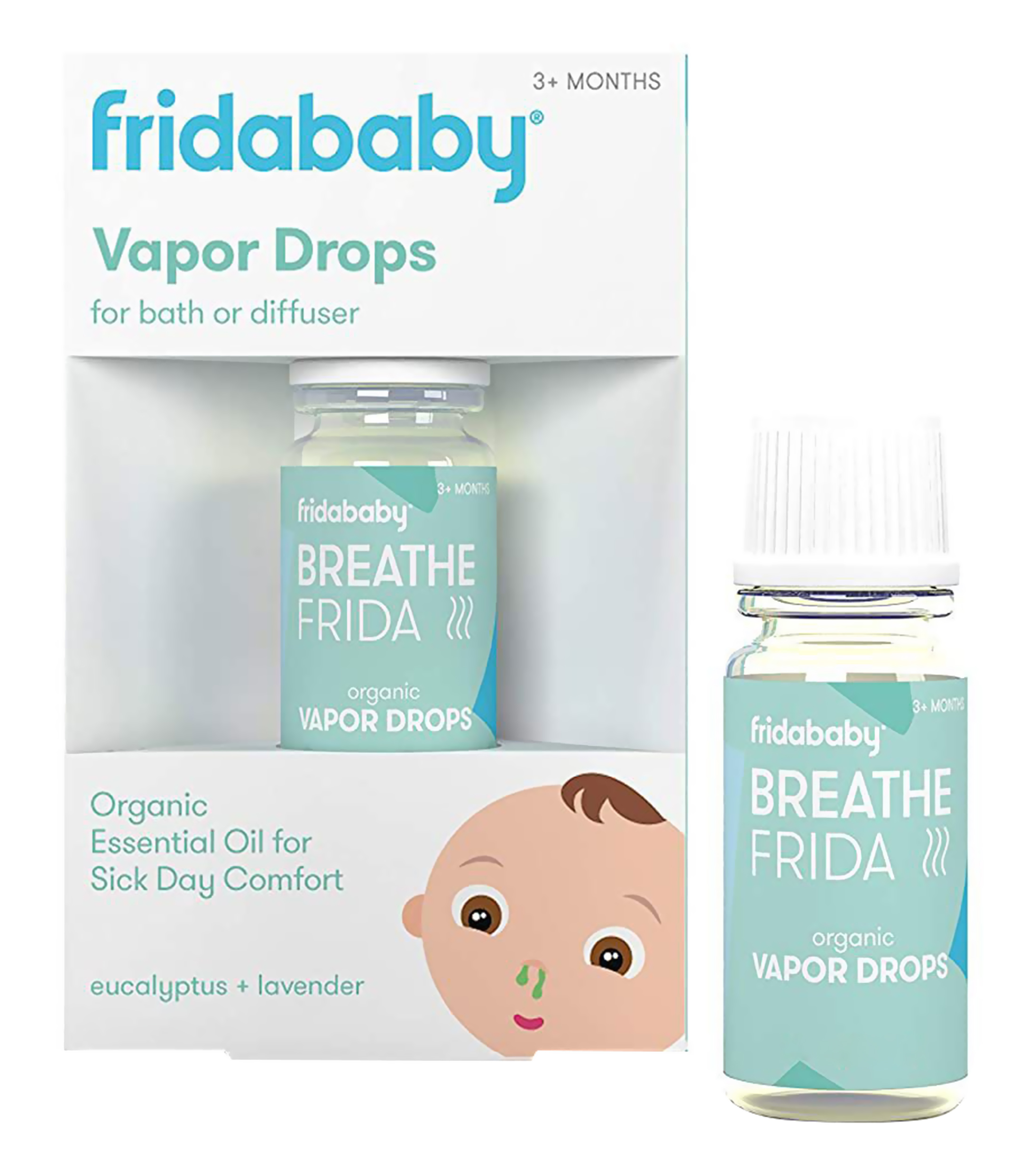 Aceite esencial Vapor Bath Drops, 9.5 ml Bebé