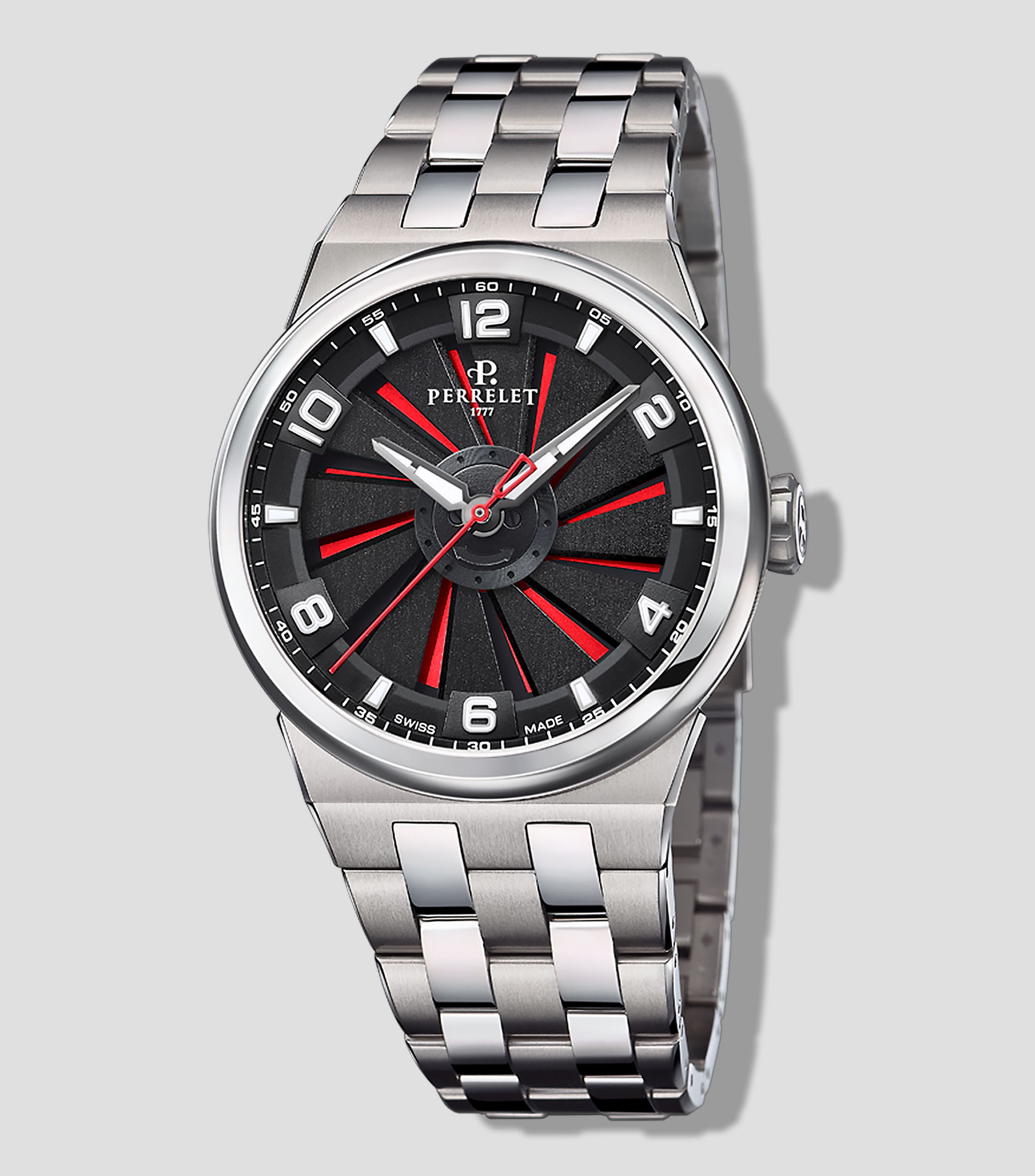 Reloj para Hombre Turbine Titanium Casual Plateado
