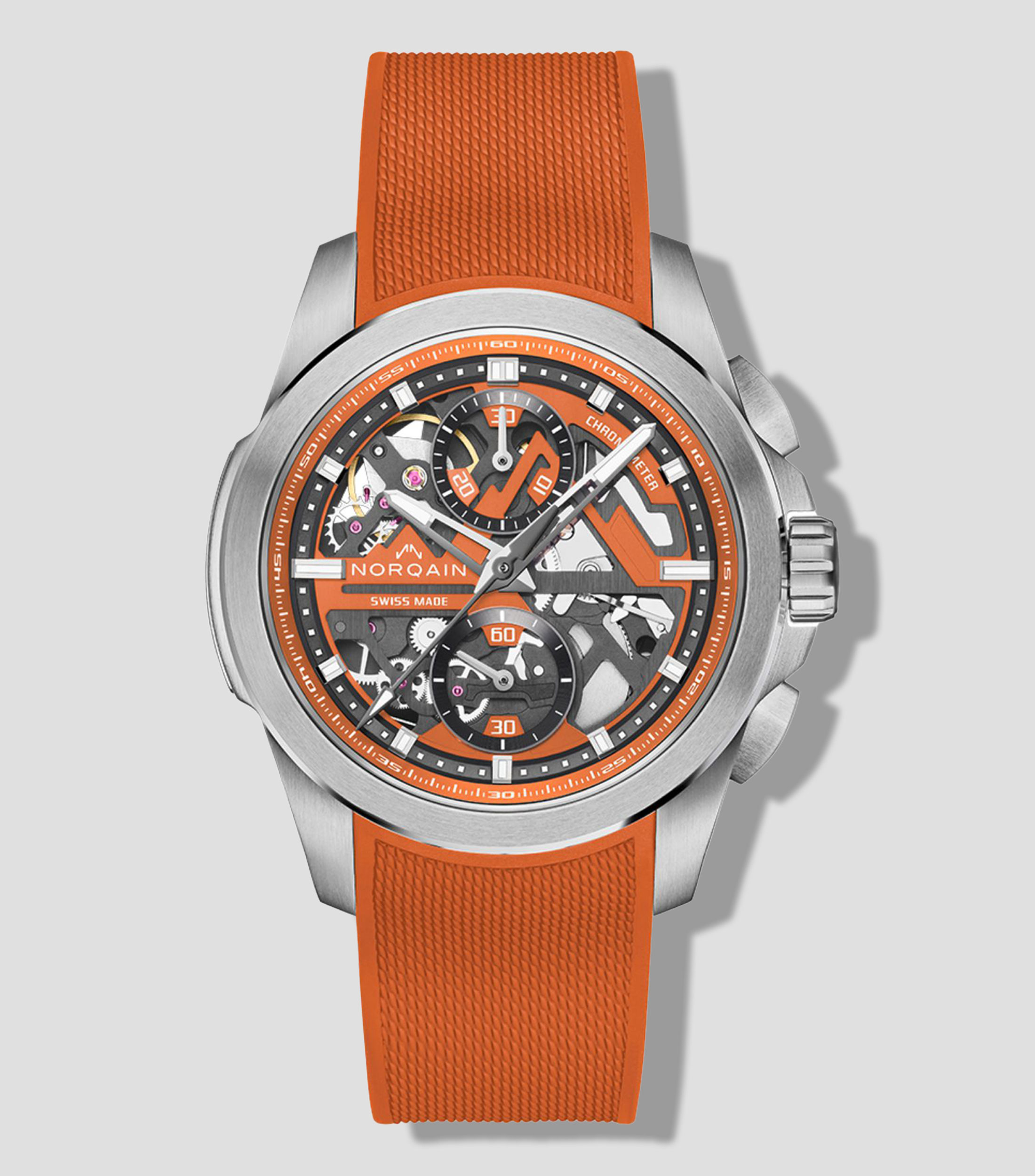 Reloj para Hombre Wild One deportivo plateado