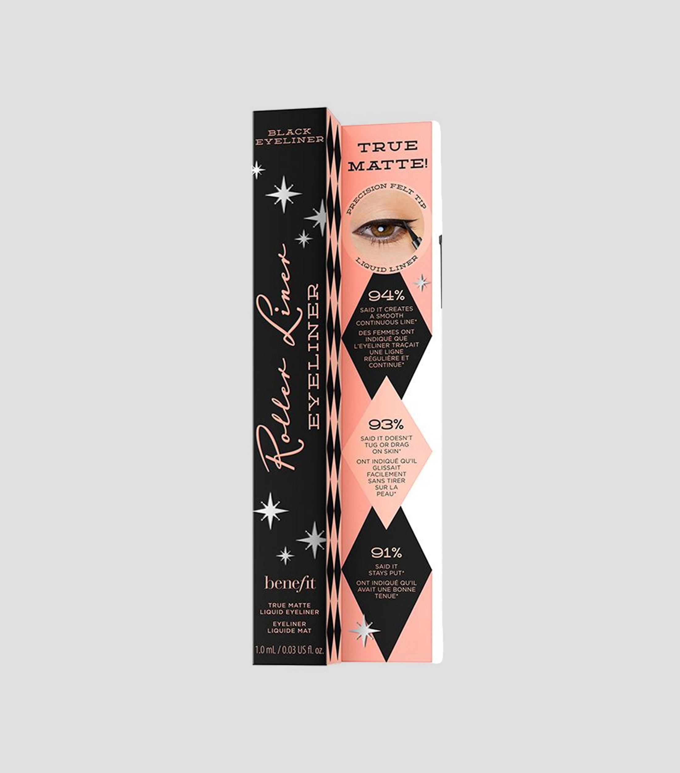 Lapiz Delineador Liquido para cejas Roller Liner, 1 ml