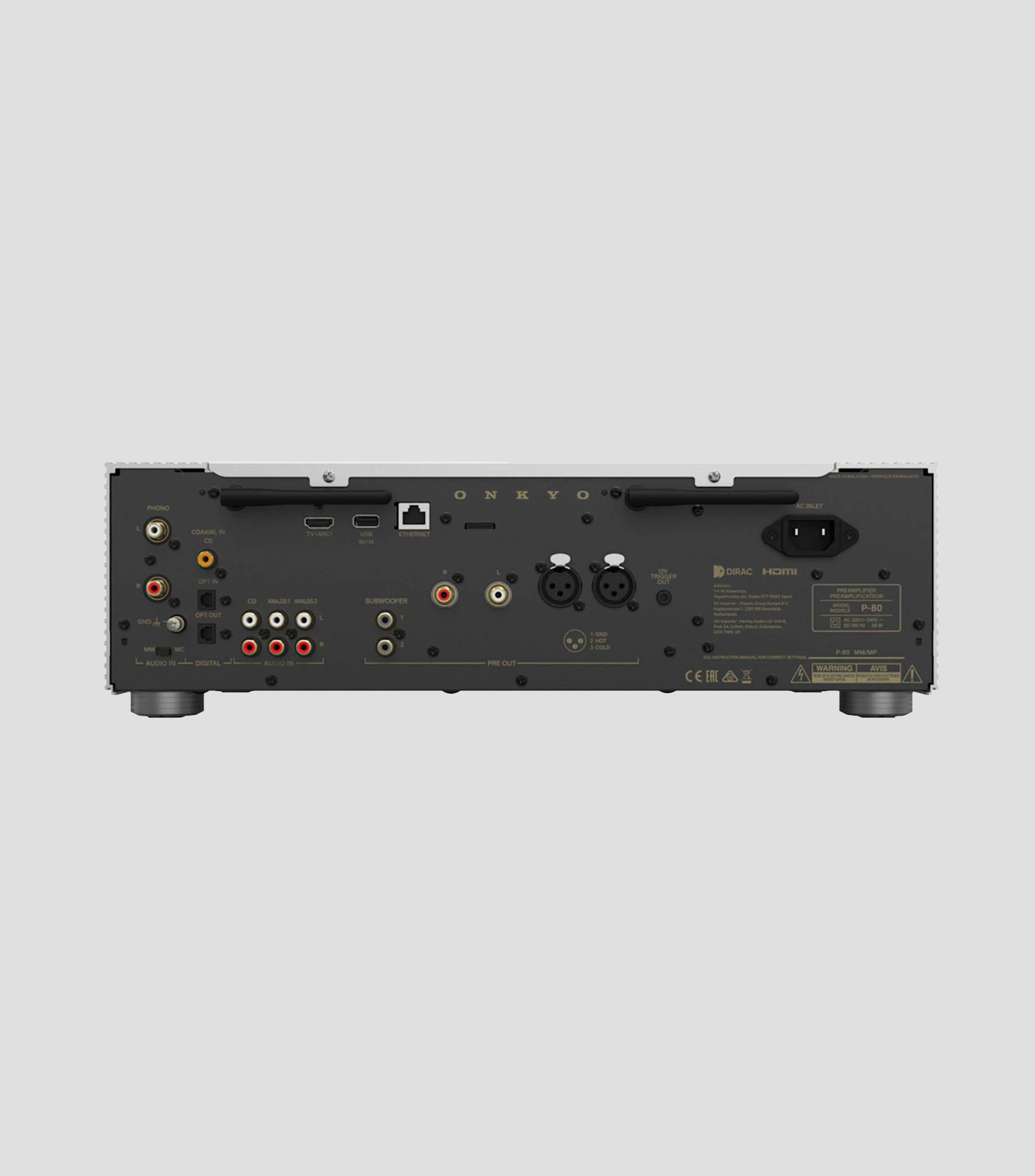 Preamplificador P-80 P 220 ohms