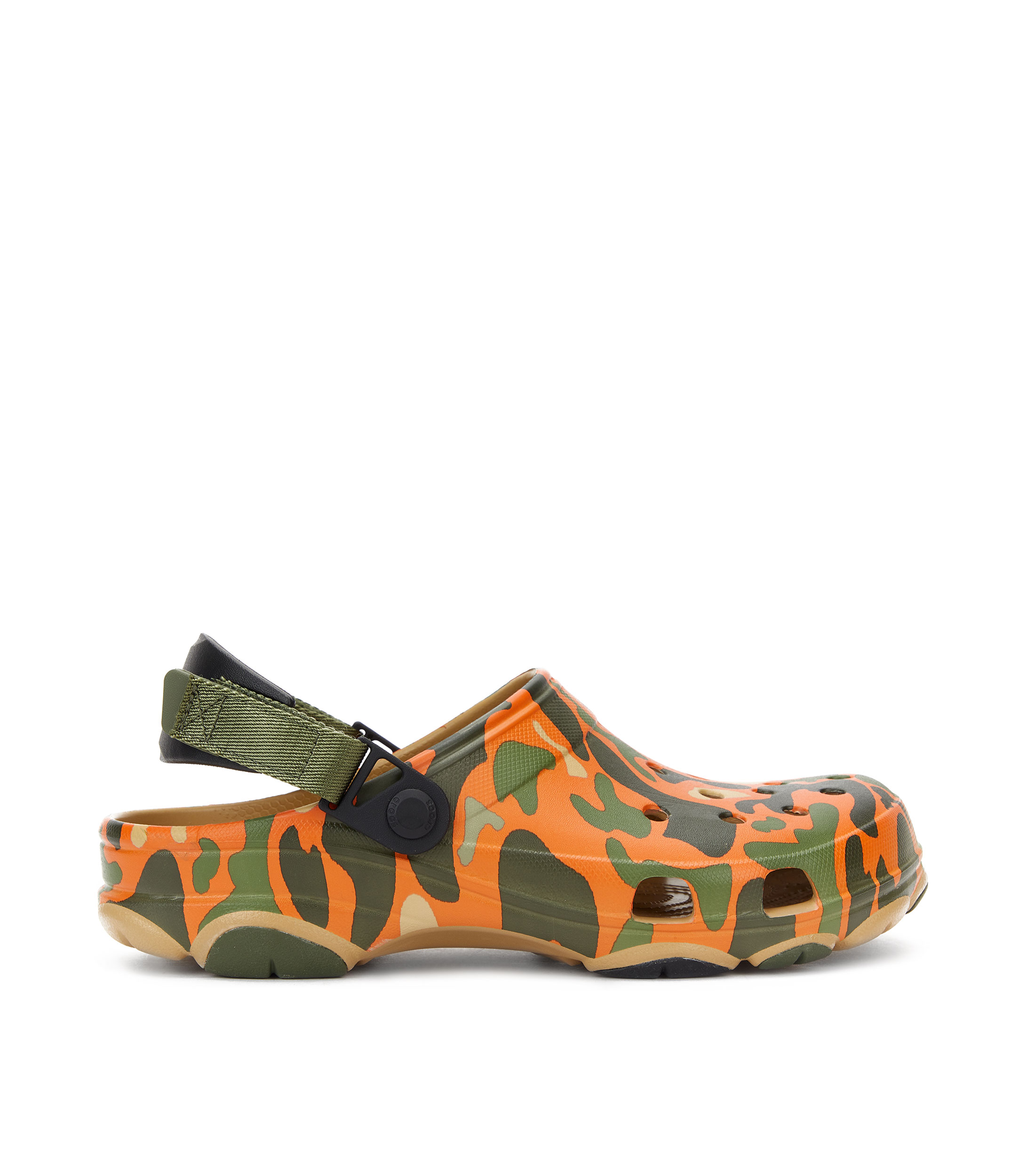 Crocs Sandalias clog con estampado camuflaje Hombre El Palacio de Hierro