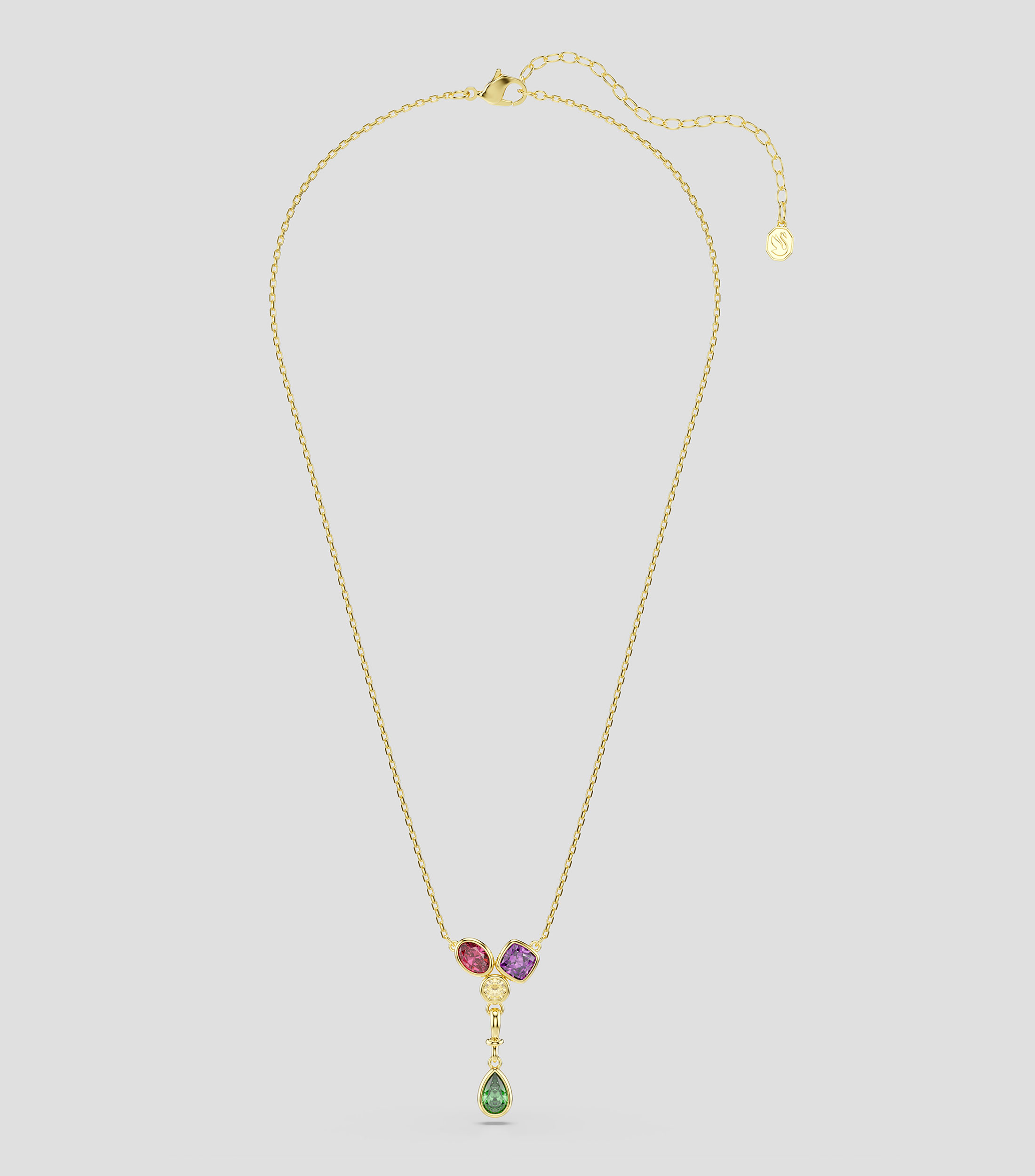 Collar con dije de gemas y cristales Imber Mujer