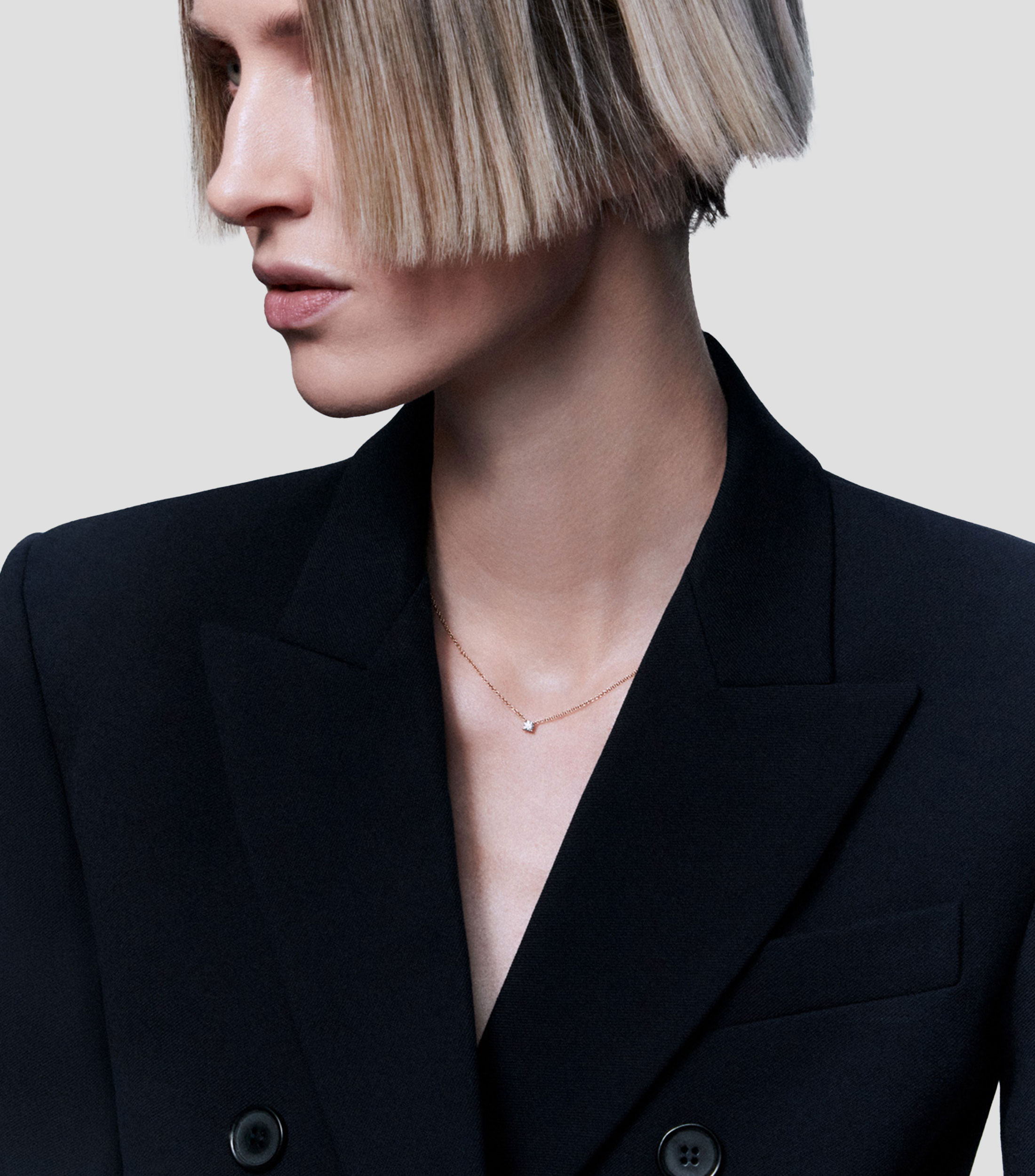 Colgante Idalia en Oro 18 Kilates con Diamante Mujer