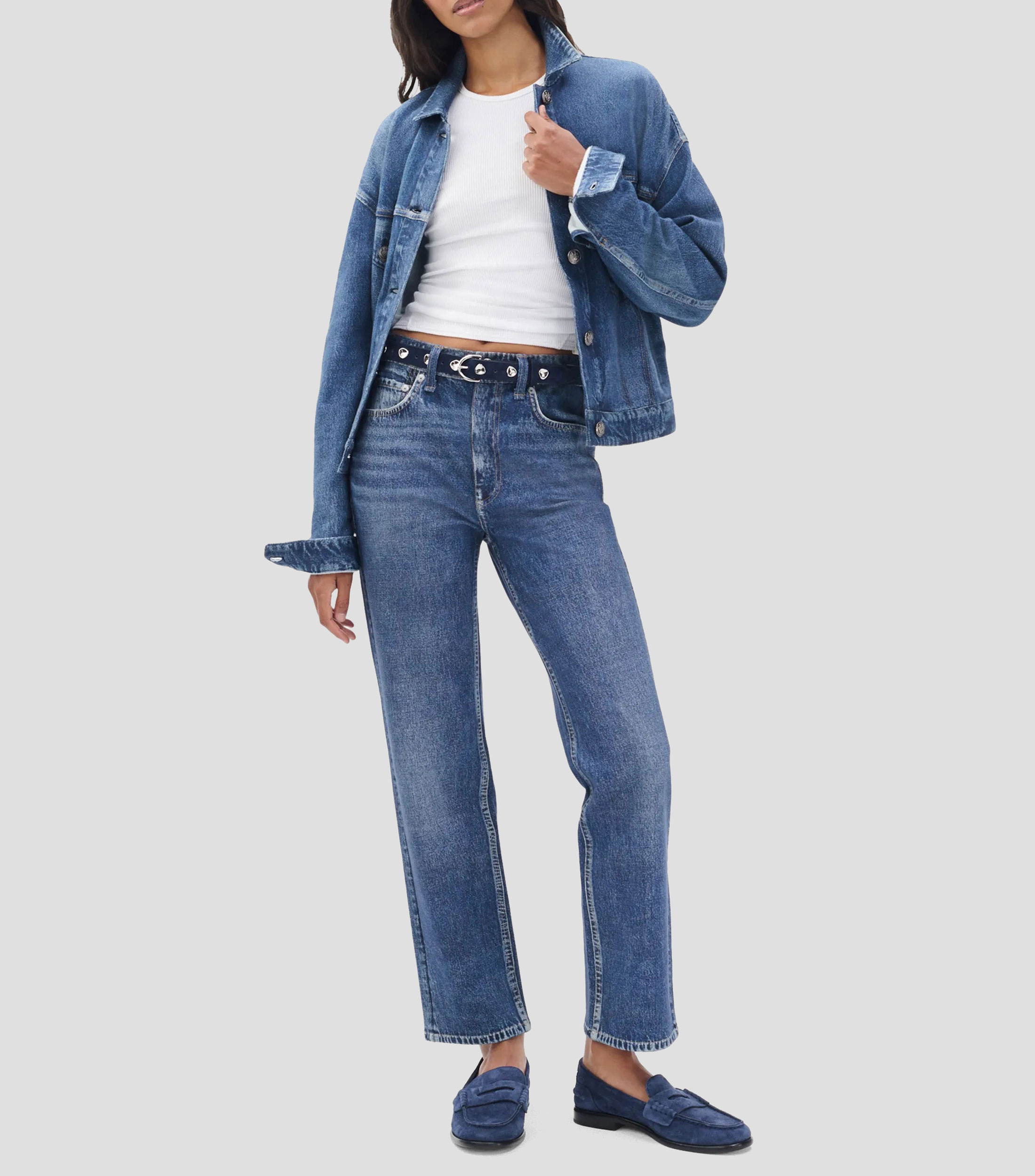 Jeans Miramar de corte straight Mujer