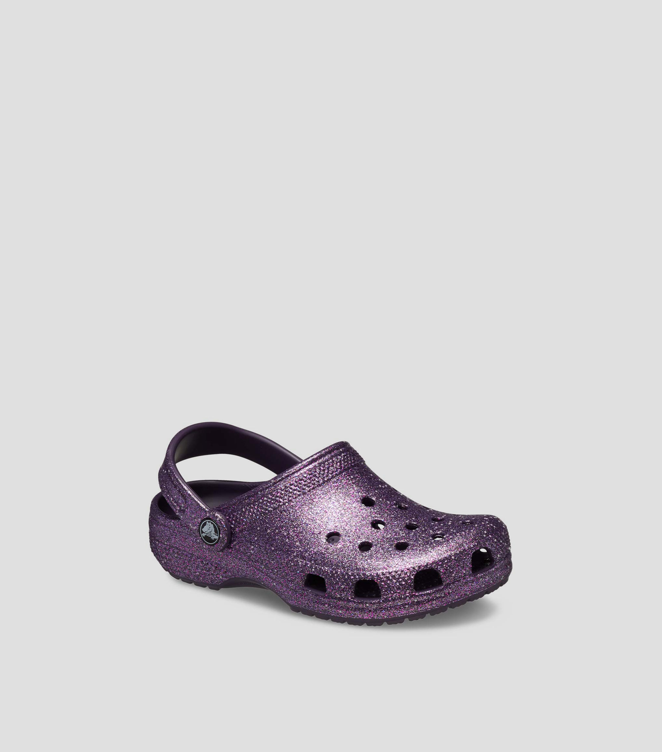 Sandalias Clog Space Glitter Niña