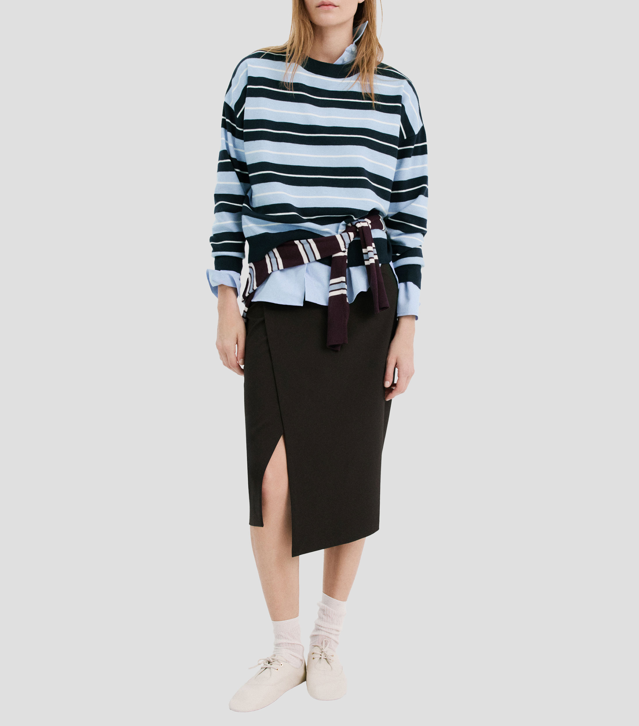 Suéter cuello redondo Mujer