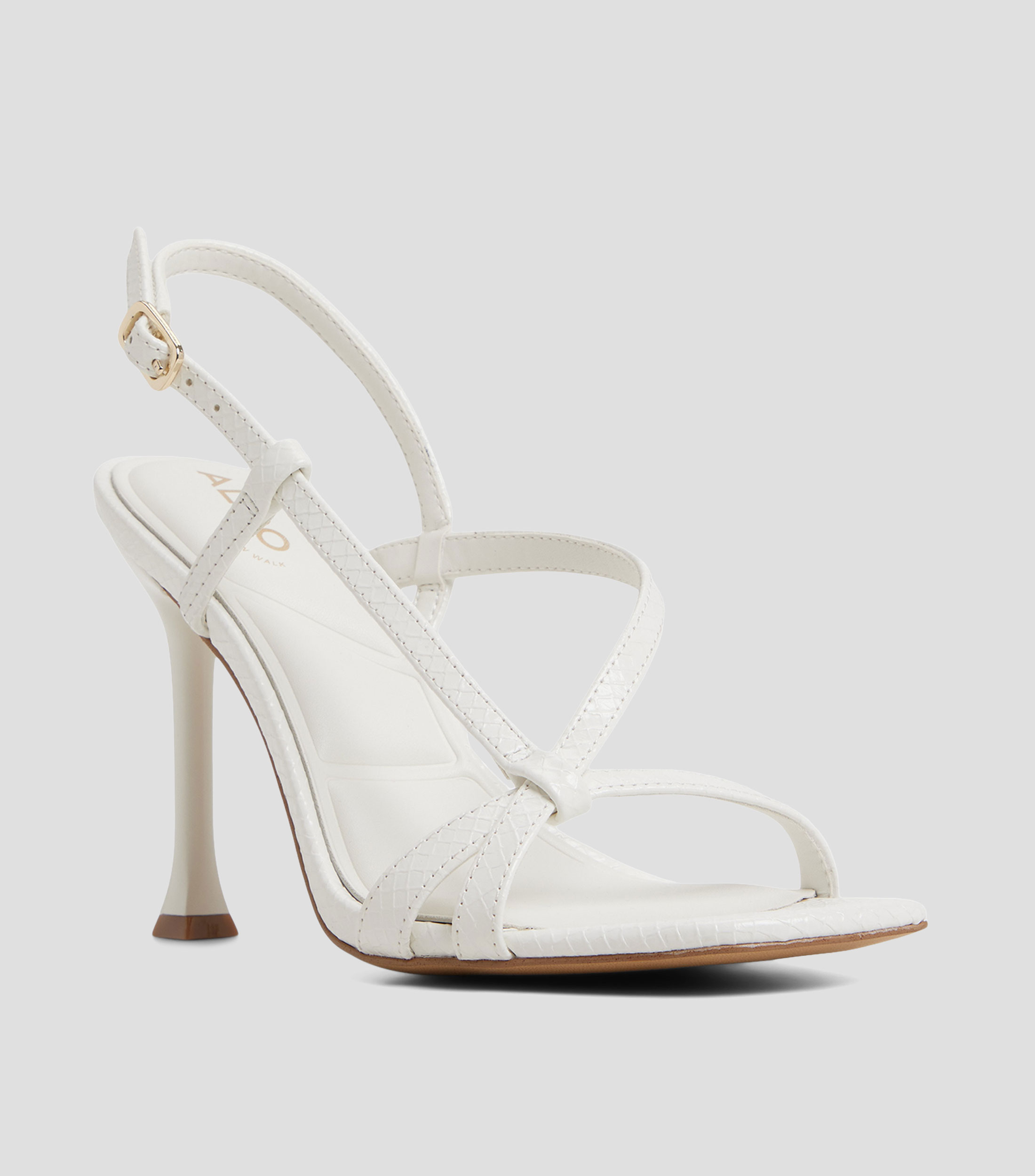 Sandalias con tacón alto delgado Aelara Mujer