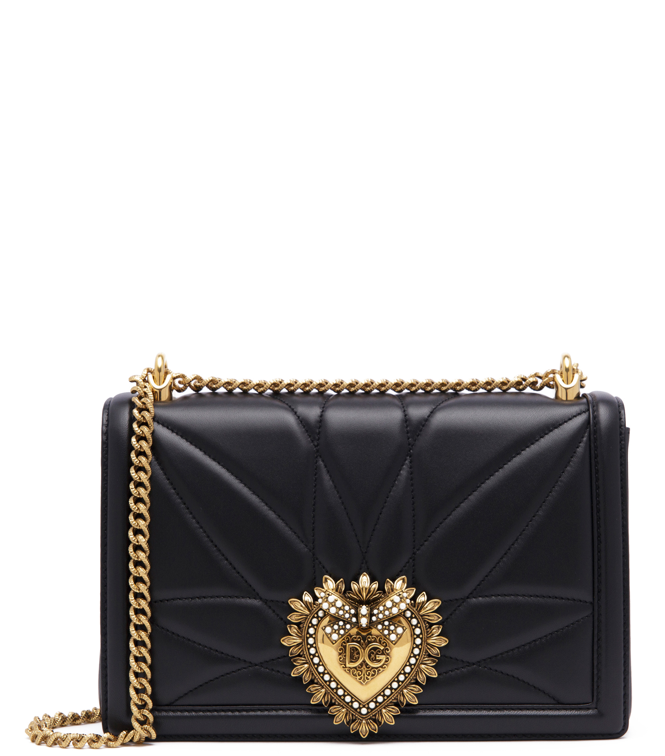 Dolce \u0026 Gabbana Bolso grande Devotion en piel de napa acolchada - El  Palacio de Hierro